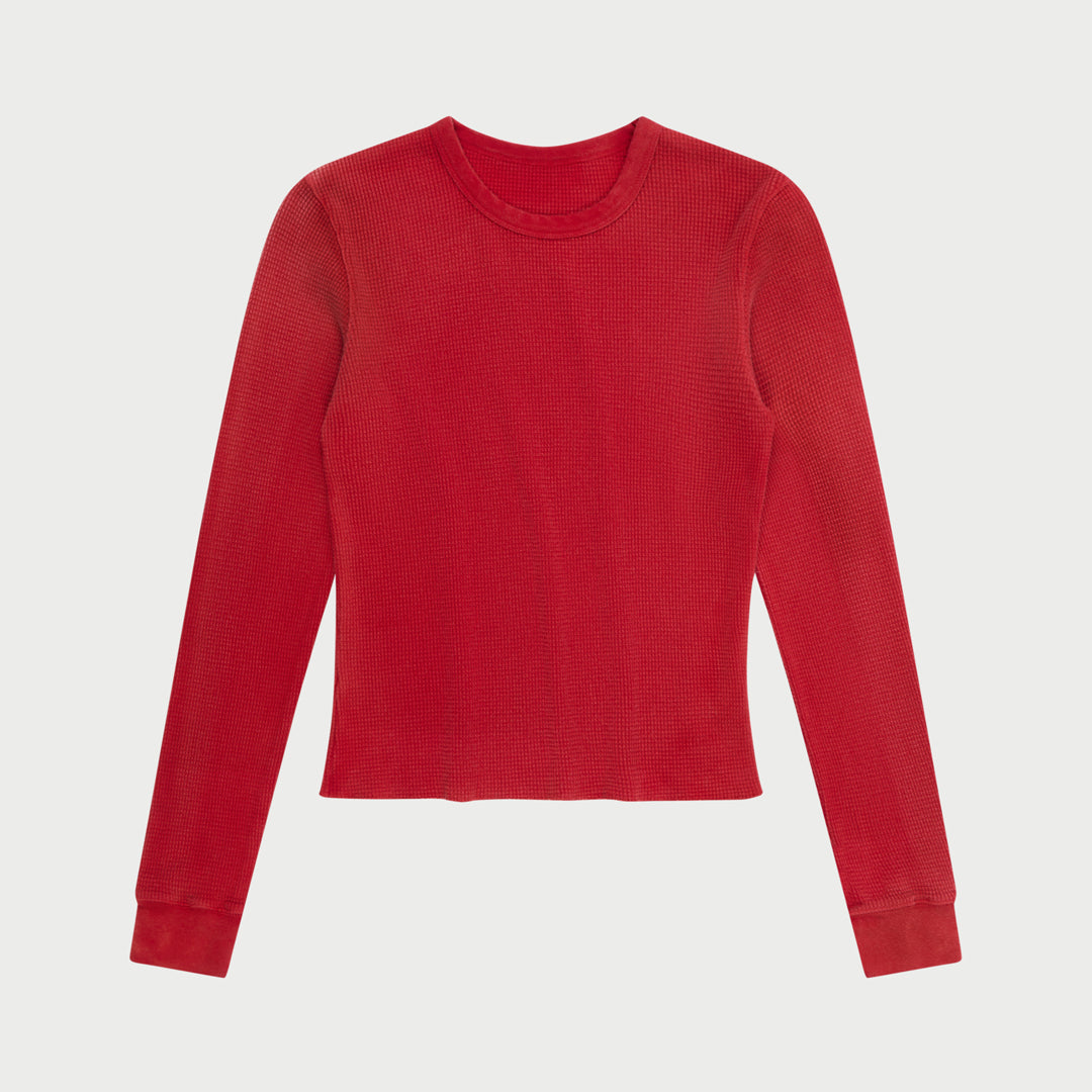 Women's Thermal L/S (Vintage Red)