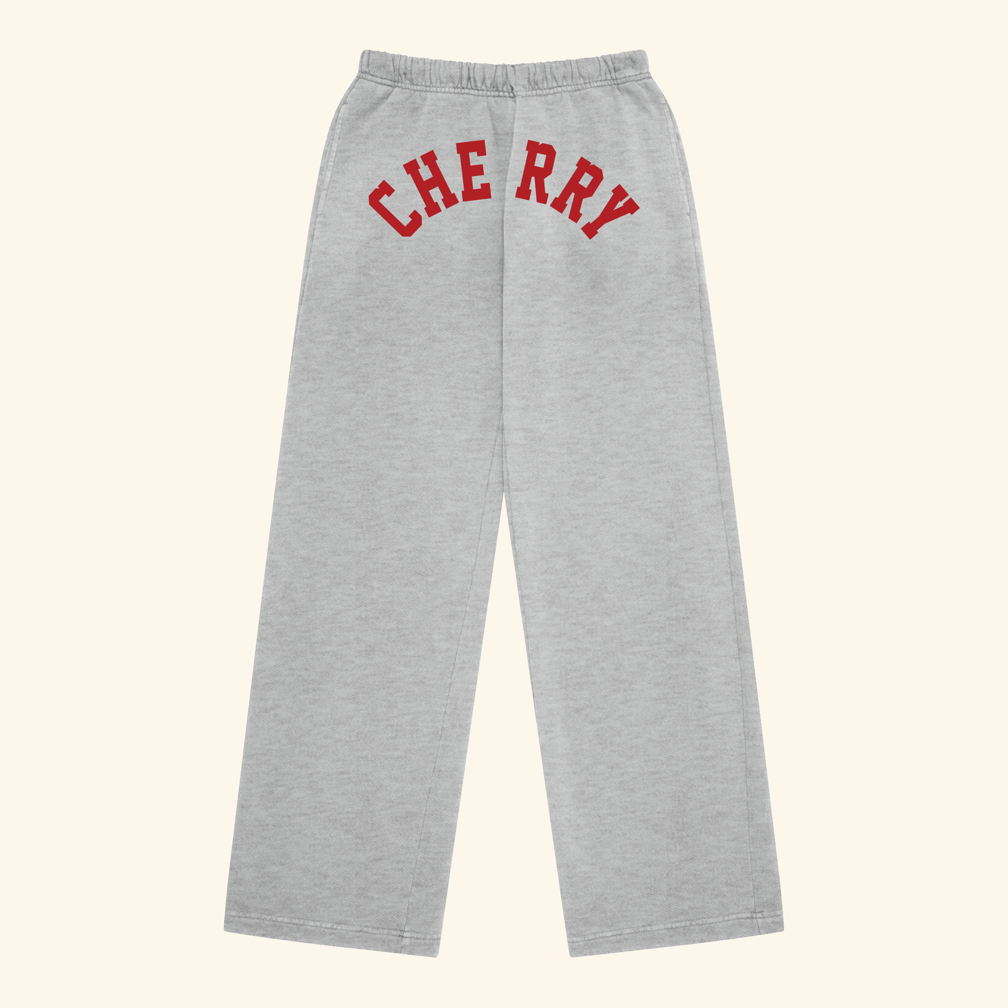Women's Distressed Sweatpants (Heather Grey)