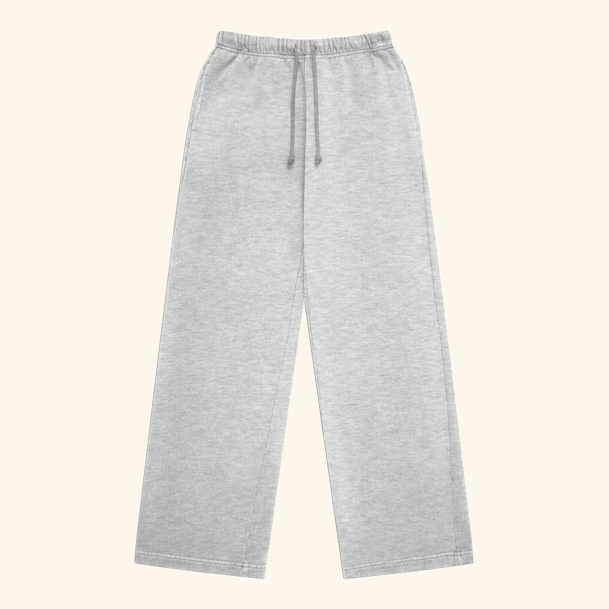 Women's Distressed Sweatpants (Heather Grey)