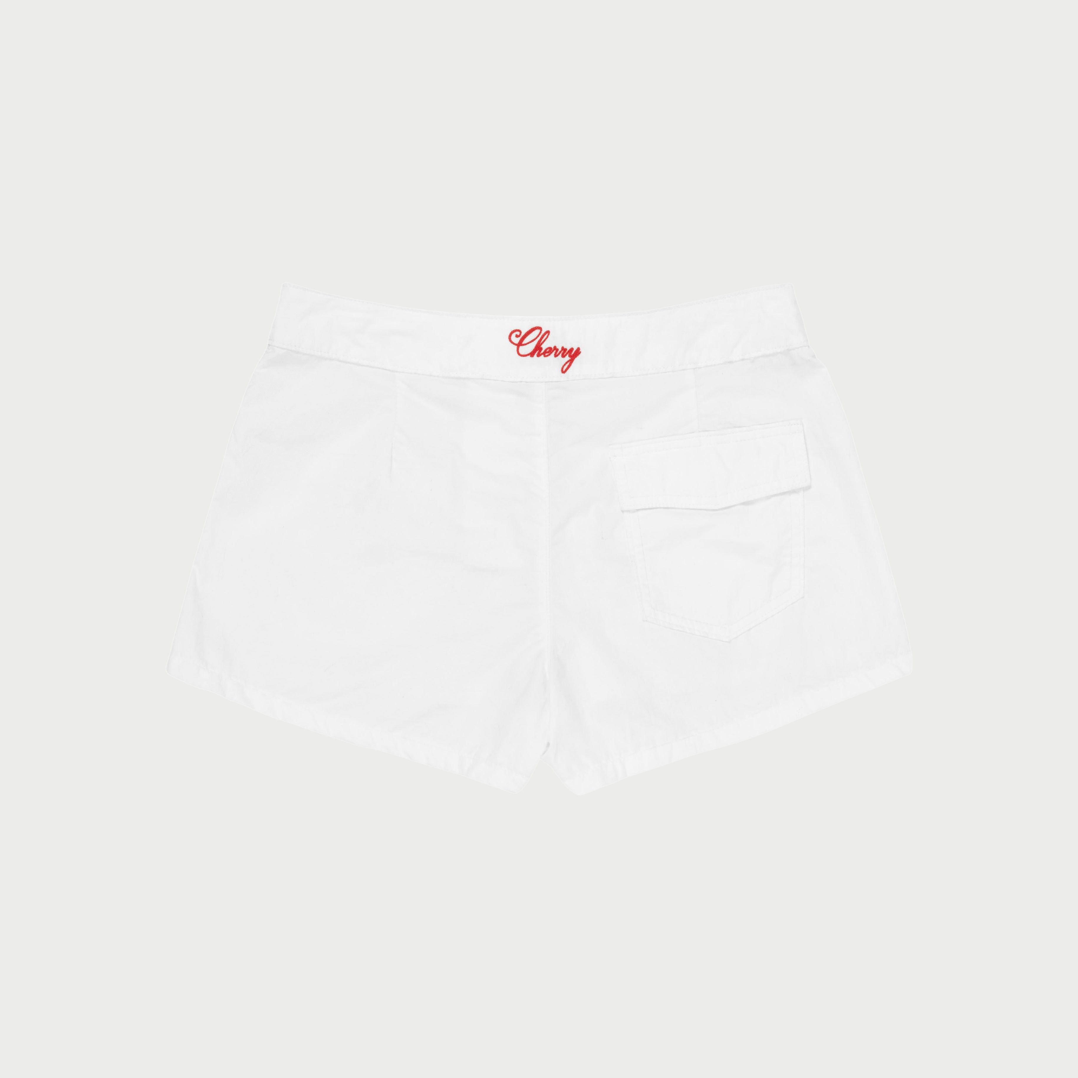 White short 2024 shorts womens