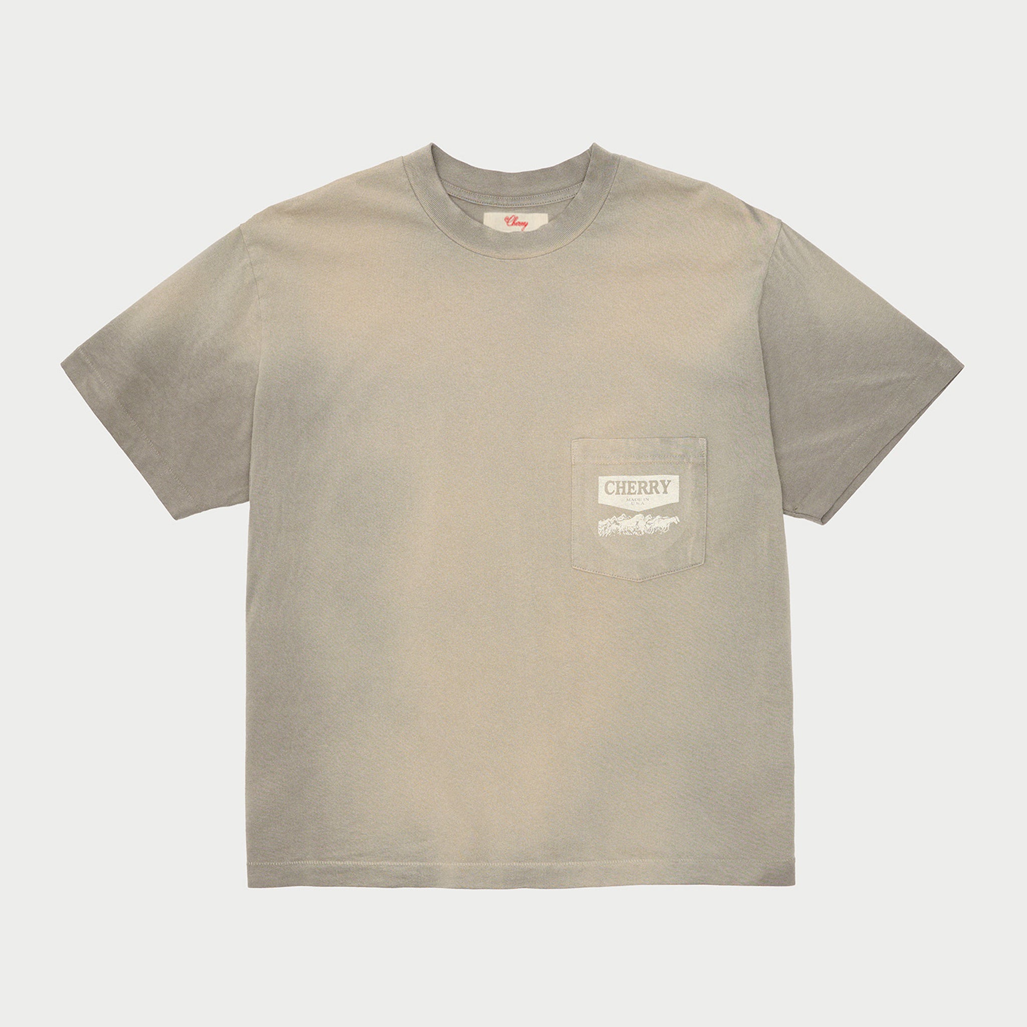 White Cherry Embroidered Fitted T Shirt | Tops