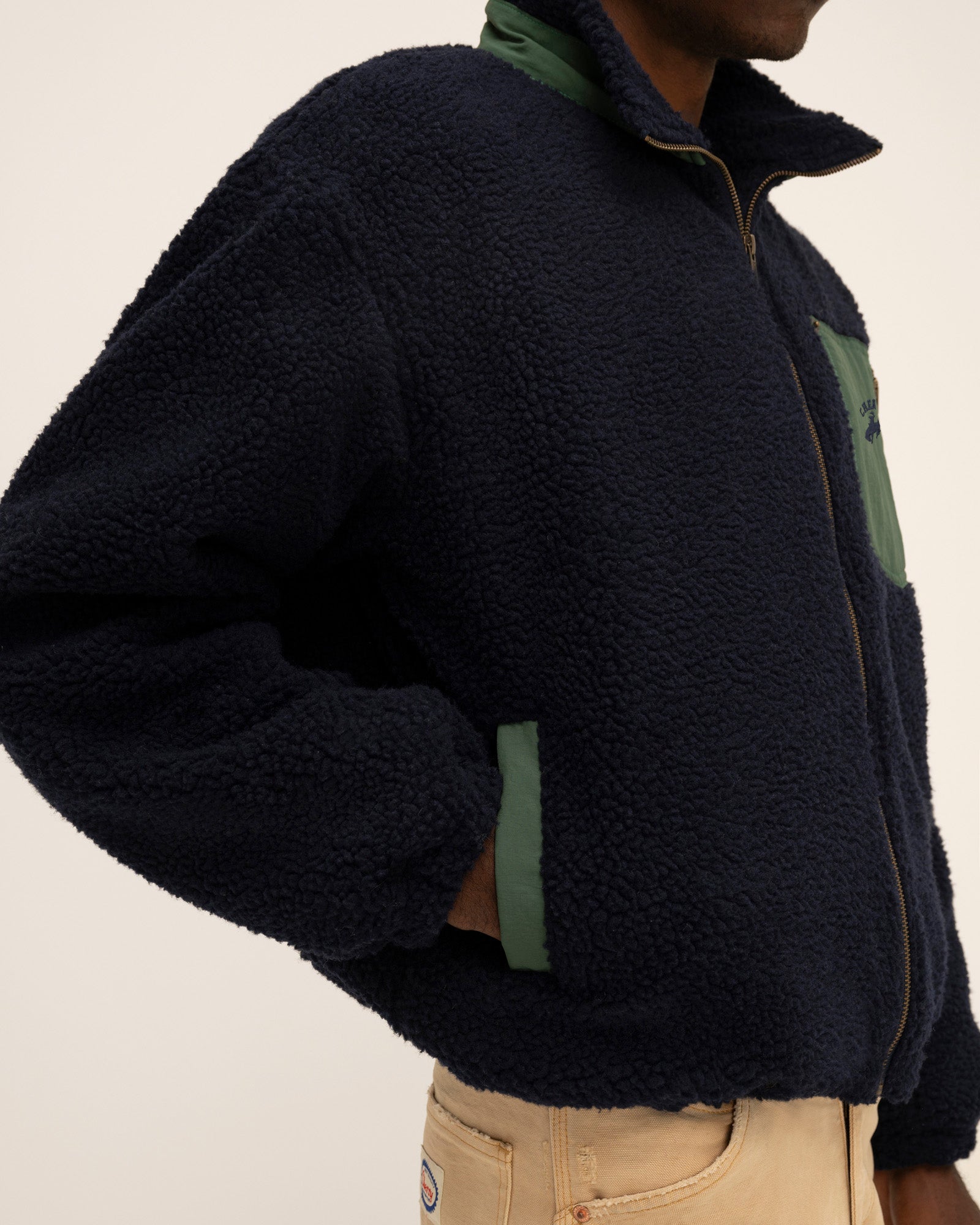 Western High Pile Sherpa (Midnight Blue)