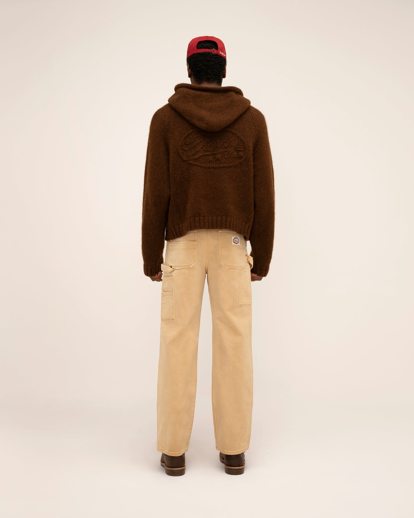 Cashmere Hoodie (Brown)