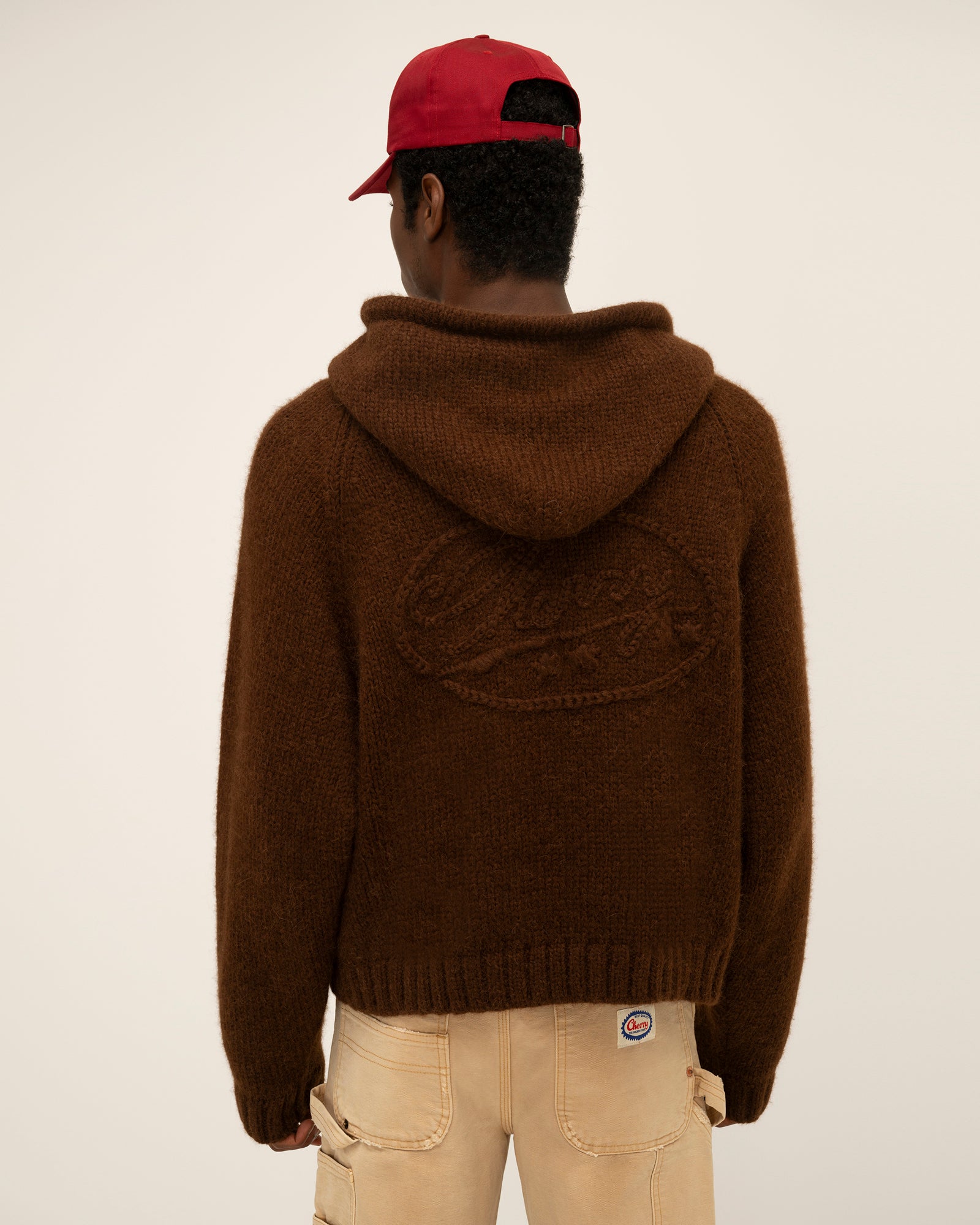 Cashmere Hoodie (Brown)