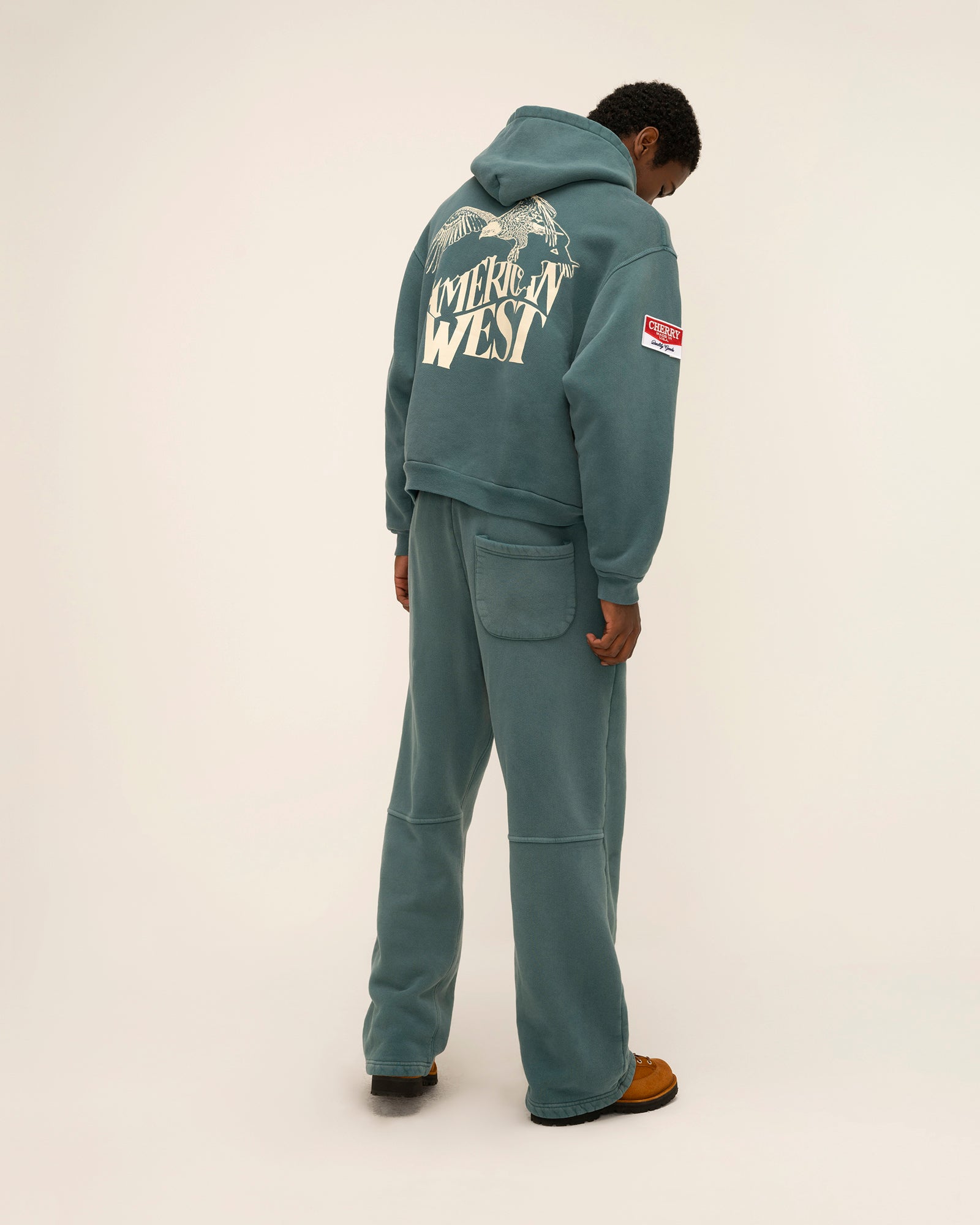 American West Hoodie (Teal)