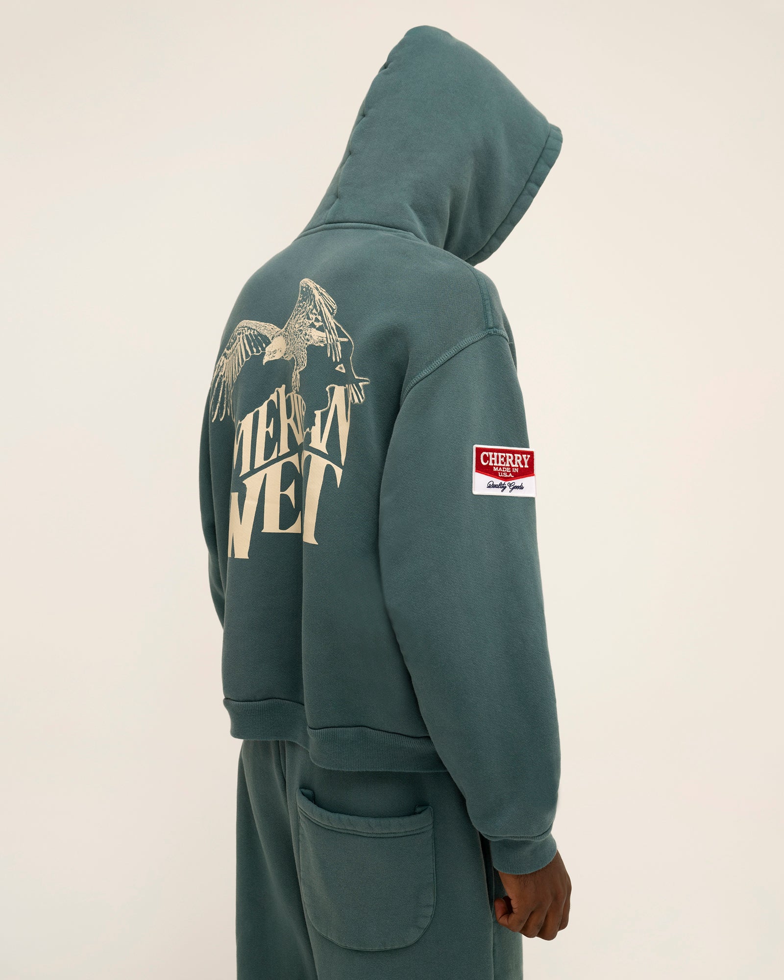 American West Hoodie (Teal)