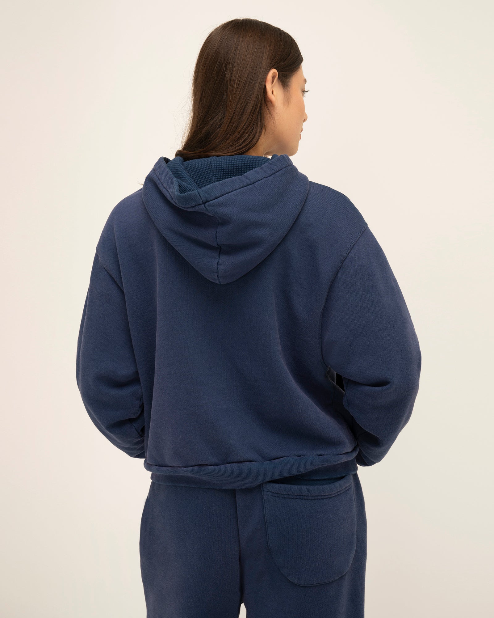 Rodeo Champ Zip Up Hoodie (Navy)