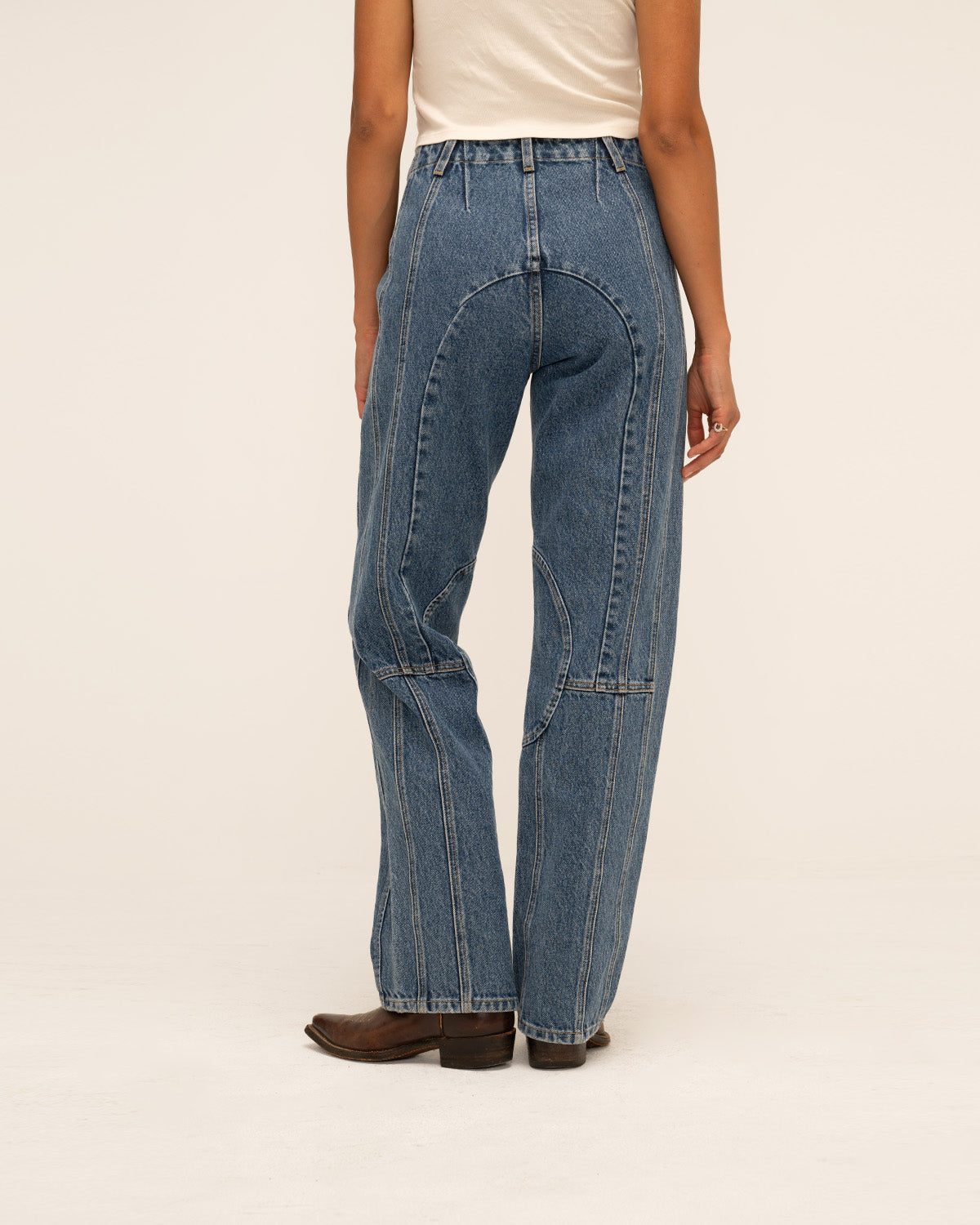 Denim Moto X Pants