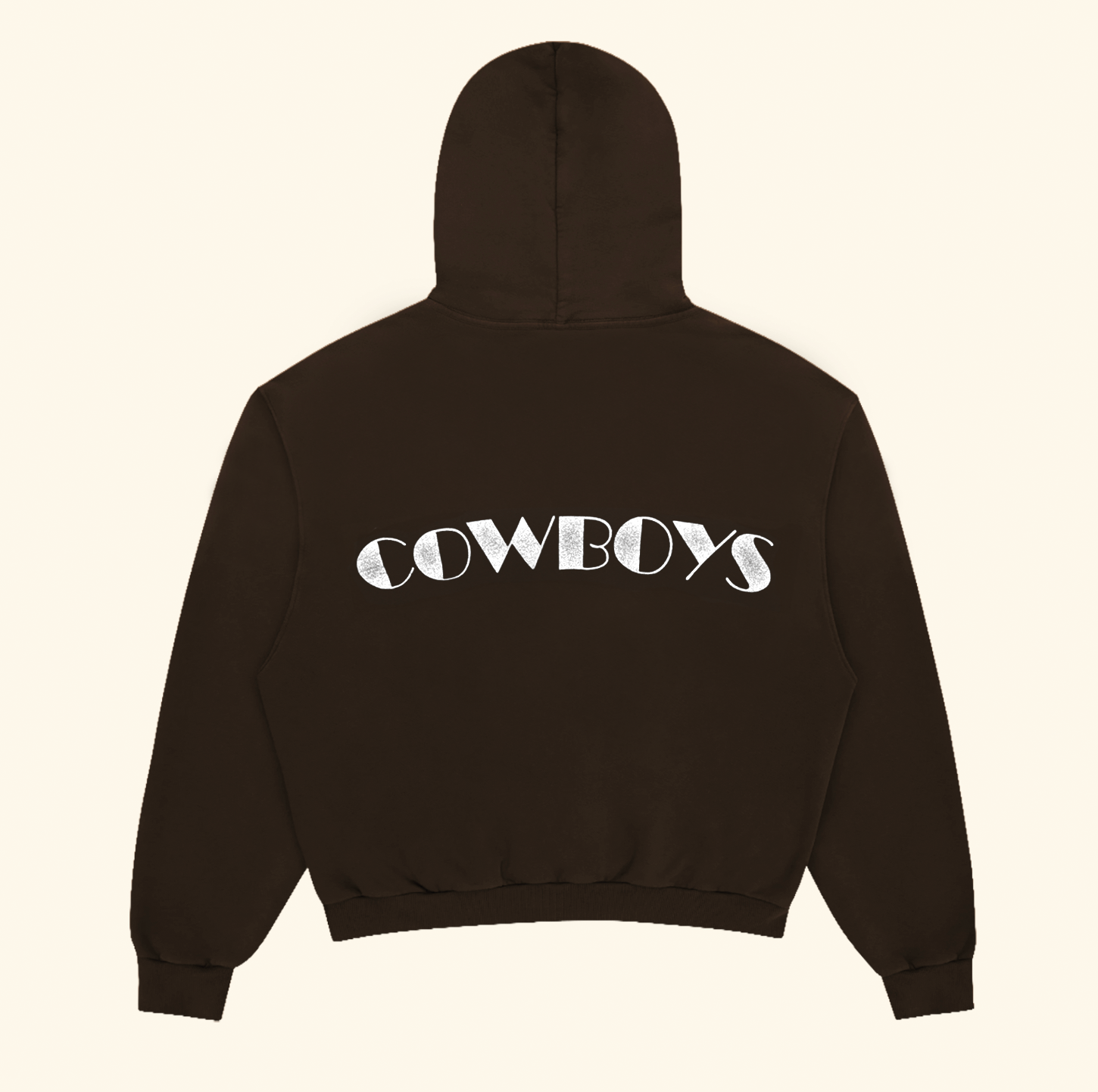Cowboys Pullover Hoodie (Chocolate)