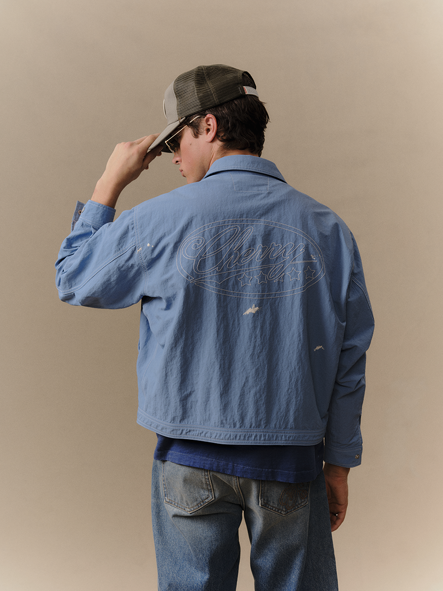 Wide Leg 5 Pocket Jeans (Painters Wash)