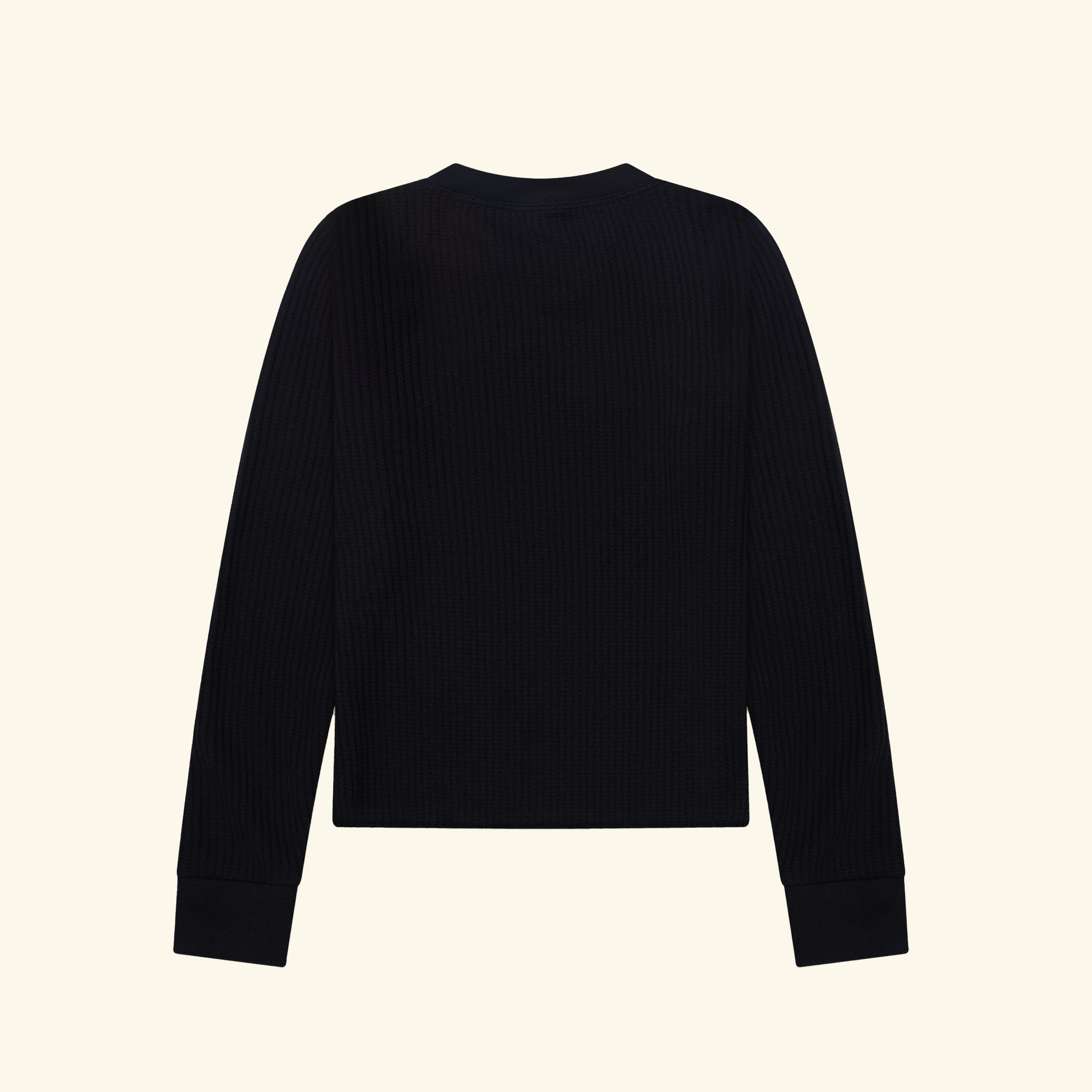 Women's Western Athletic Thermal Tee (Vintage Black)