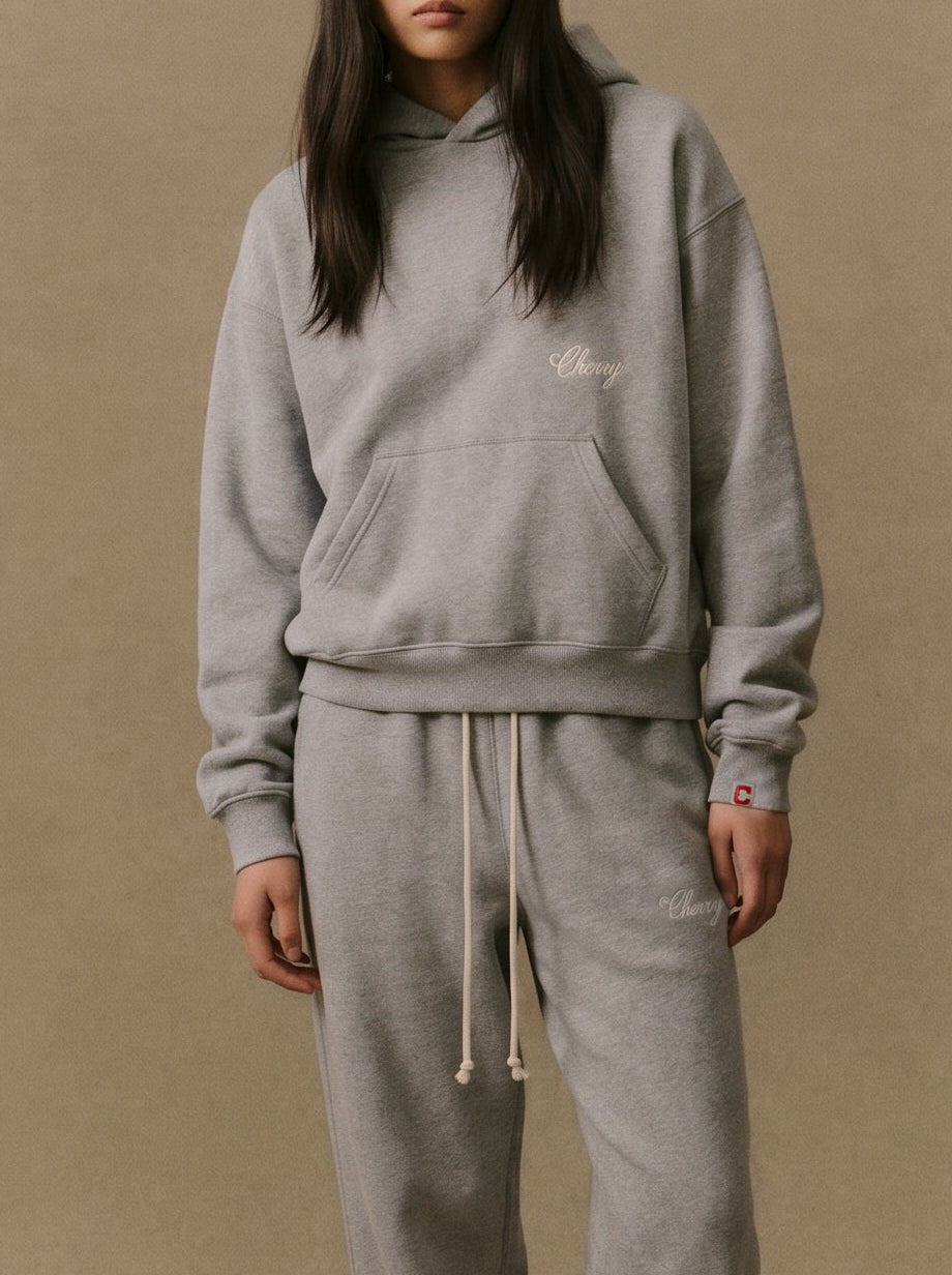 American Classic Pullover Hoodie (Heather Grey)