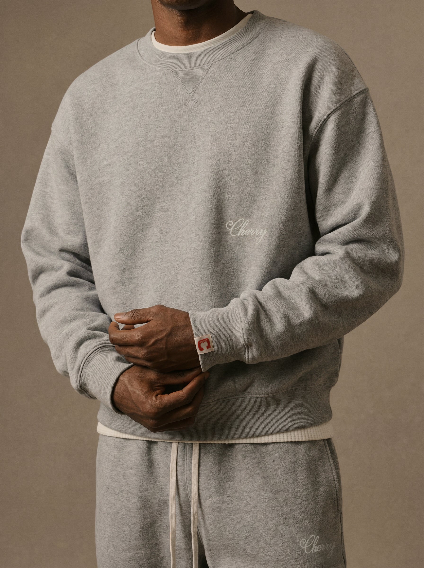 American Classic Crewneck (Heather Grey)