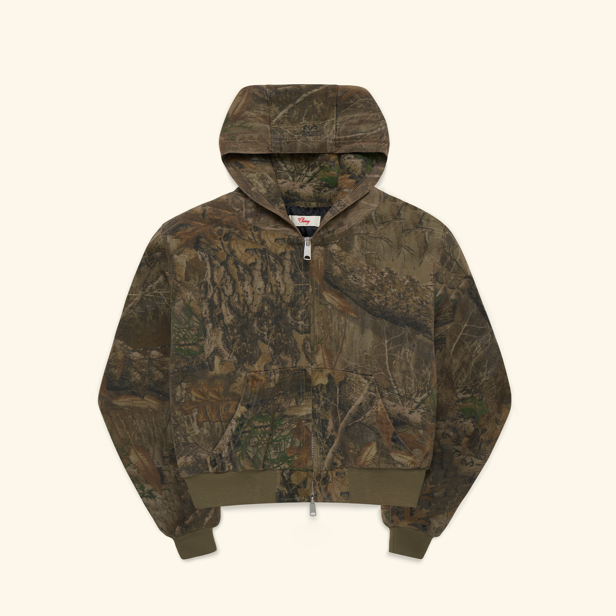 Hooded Work Jacket (Real Tree Camo)