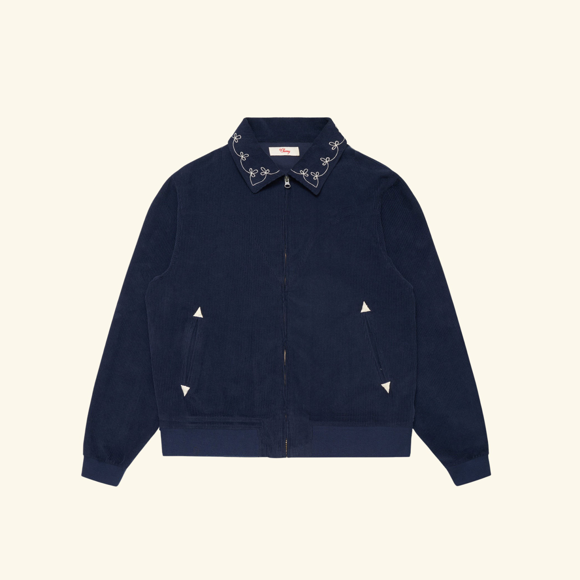 Corduroy Charro Jacket (Navy)