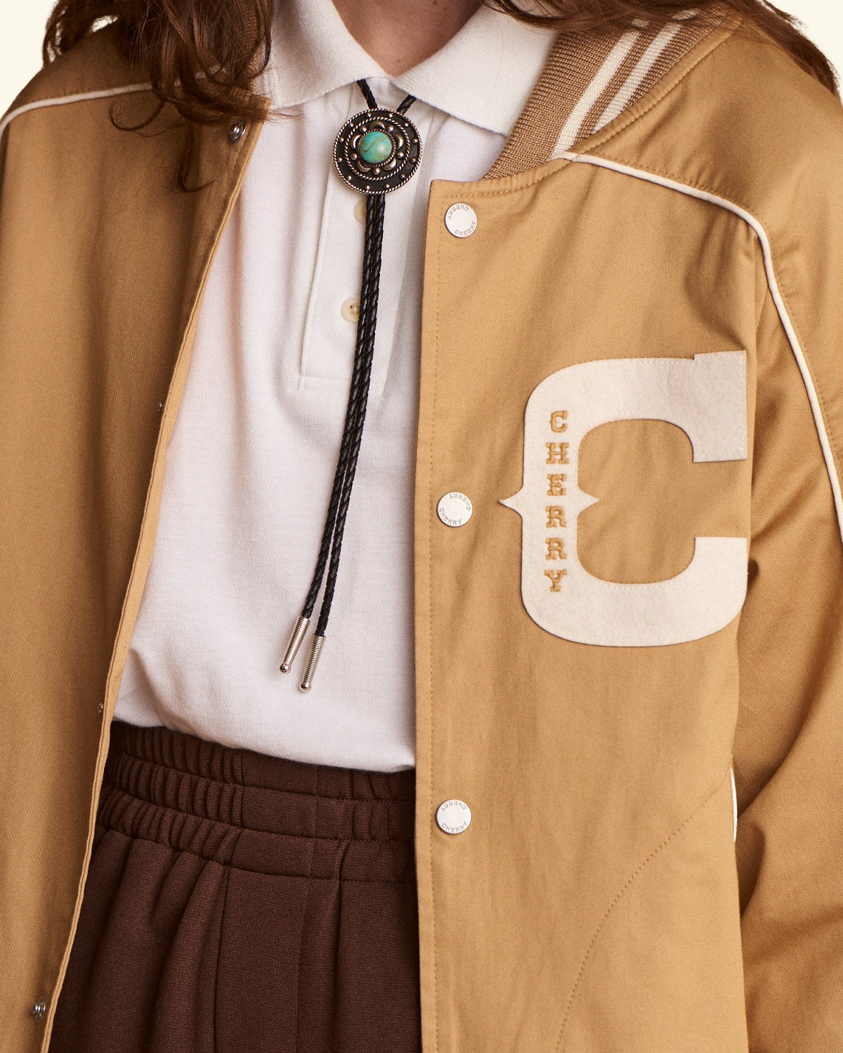 Western Teddy Jacket (Camel)