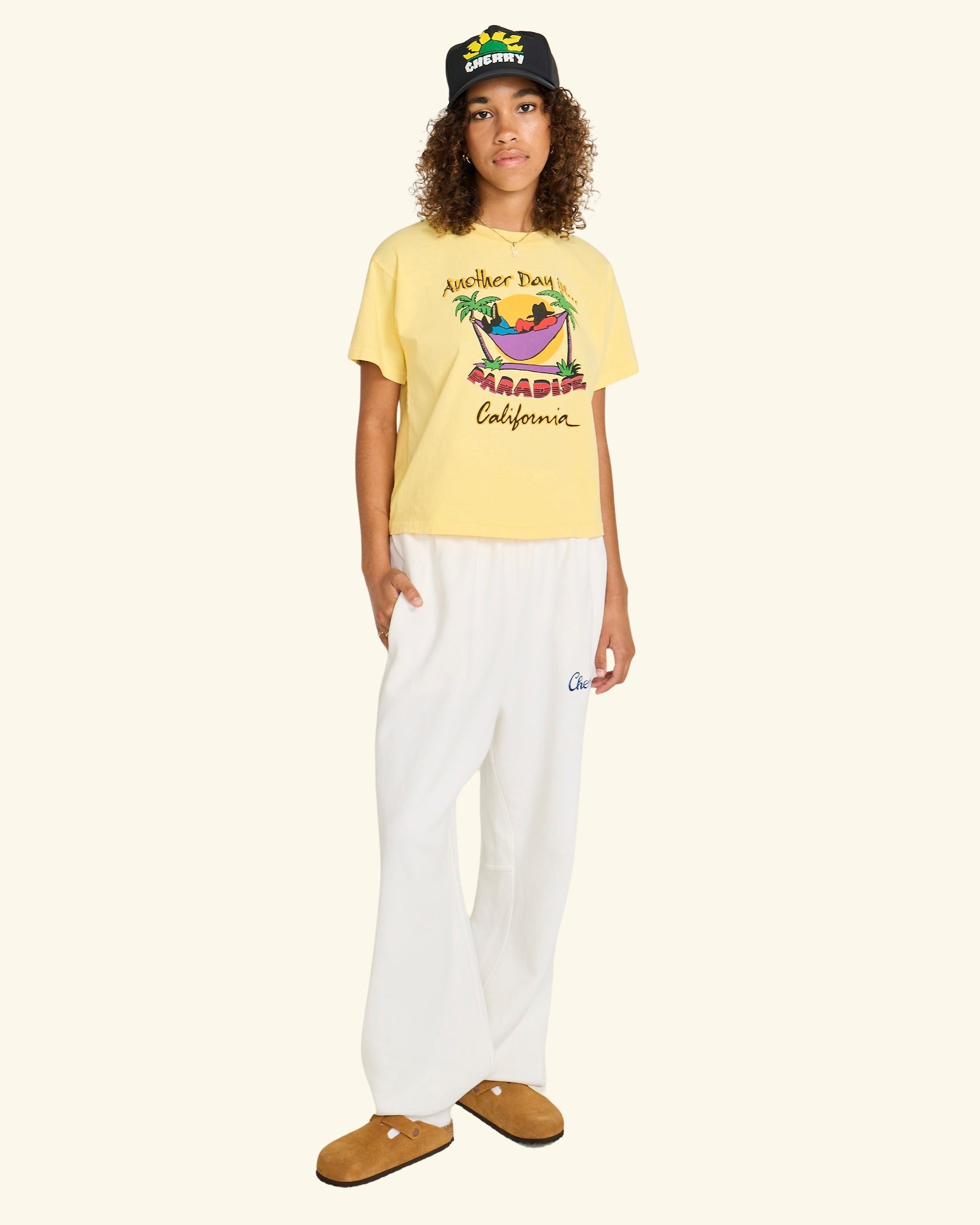 Paradise Boxy Baby Tee