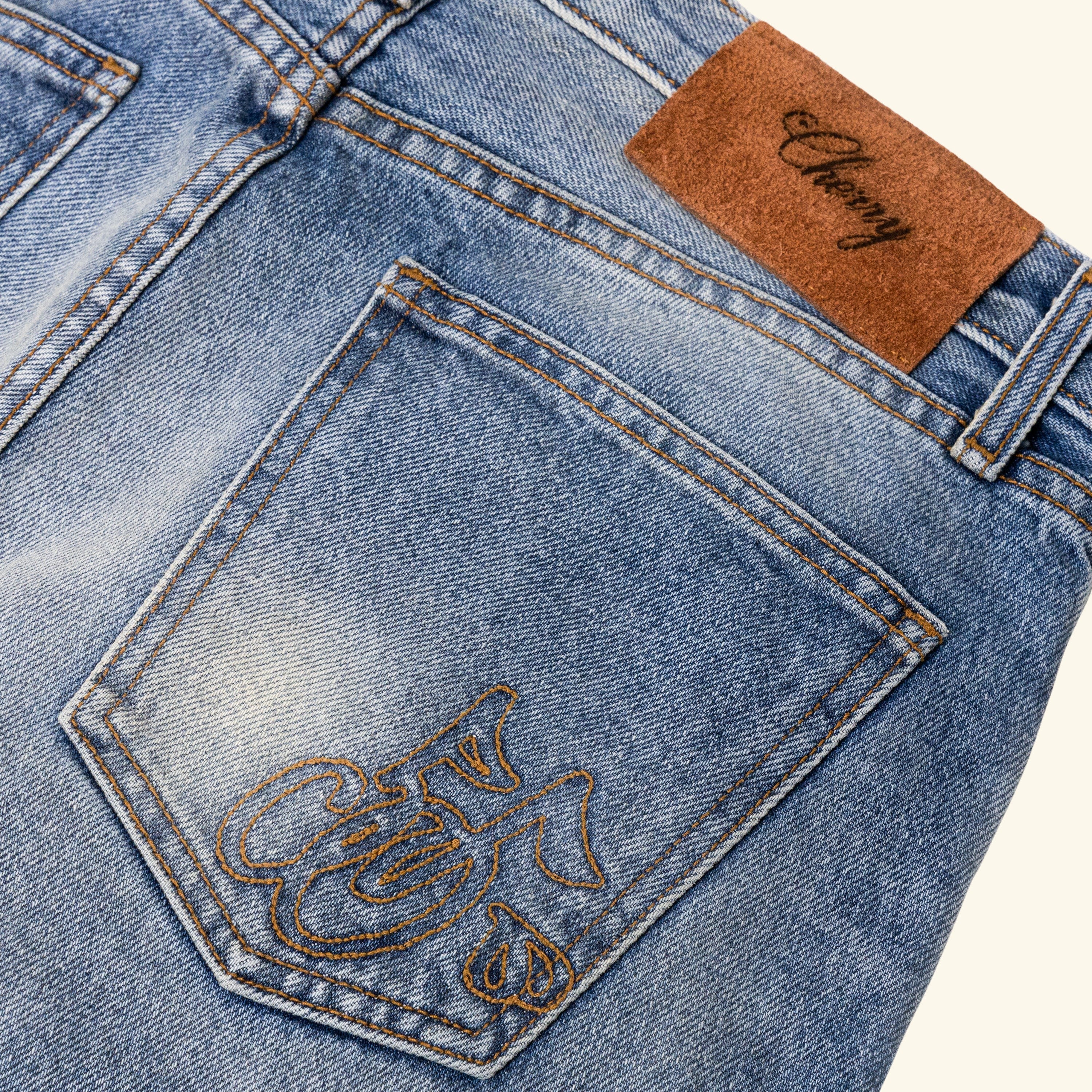Blossom Relaxed 5 Pocket Denim (Indigo)