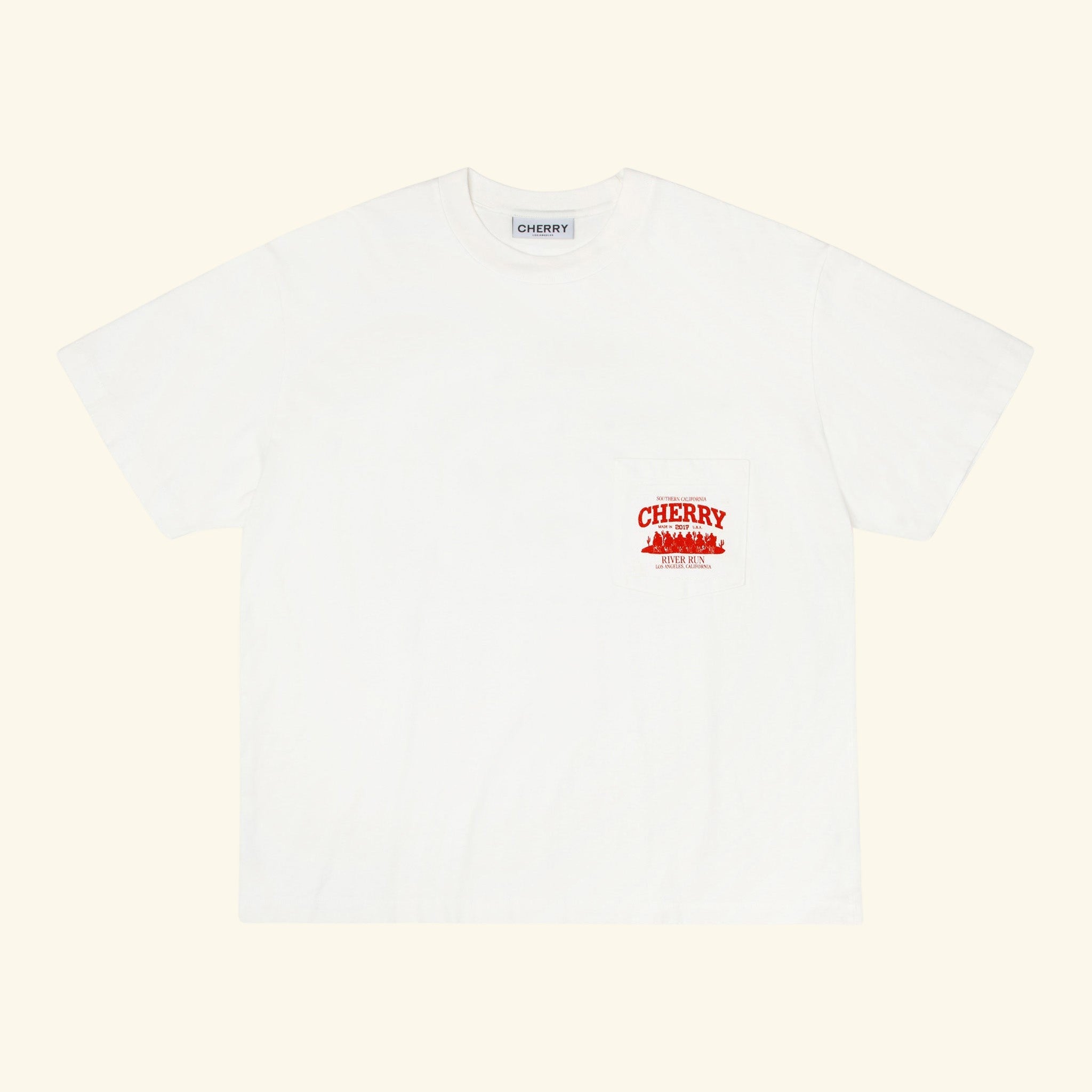 River Run Boxy Pocket Tee
