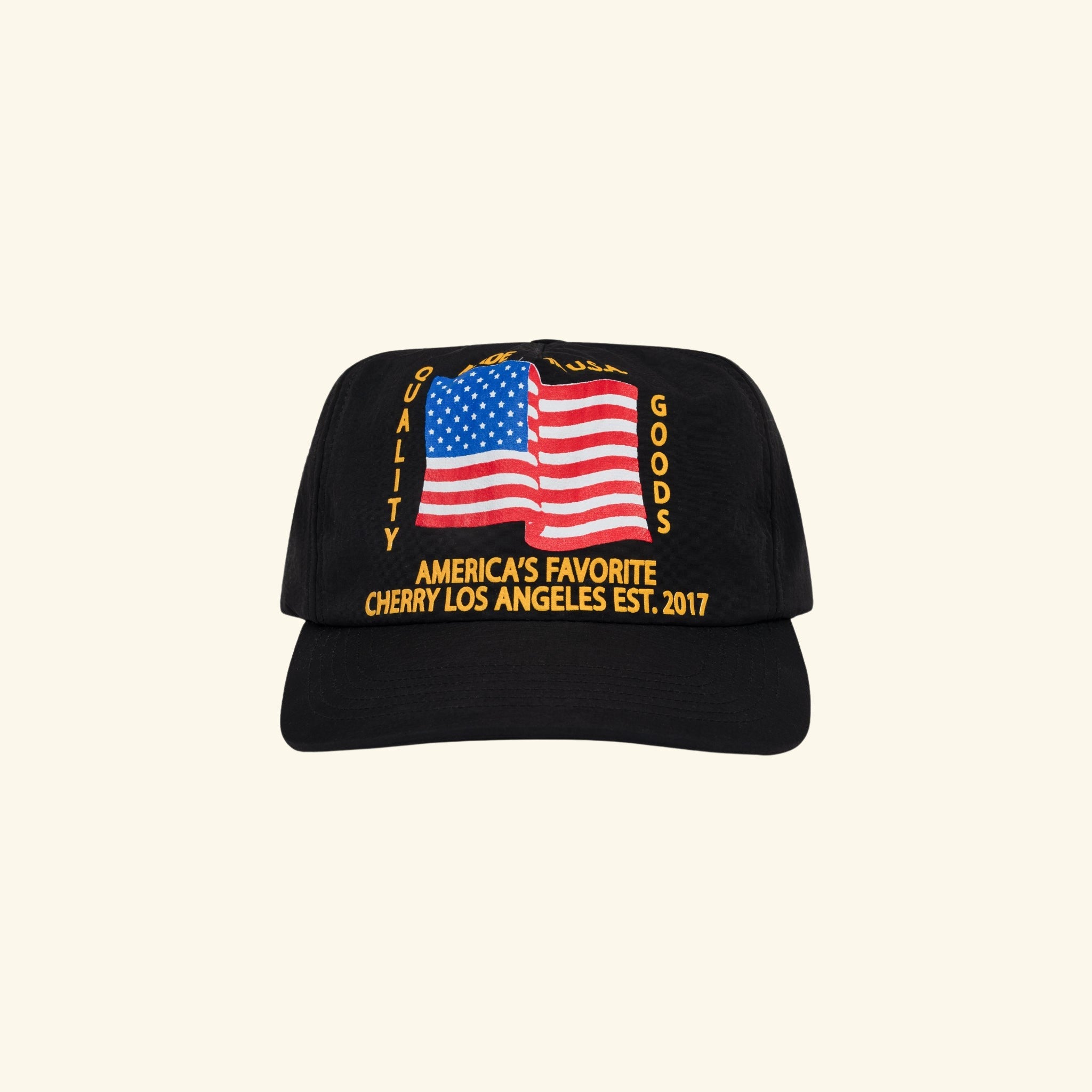 America's Favorite 5 Panel Hat (Black)