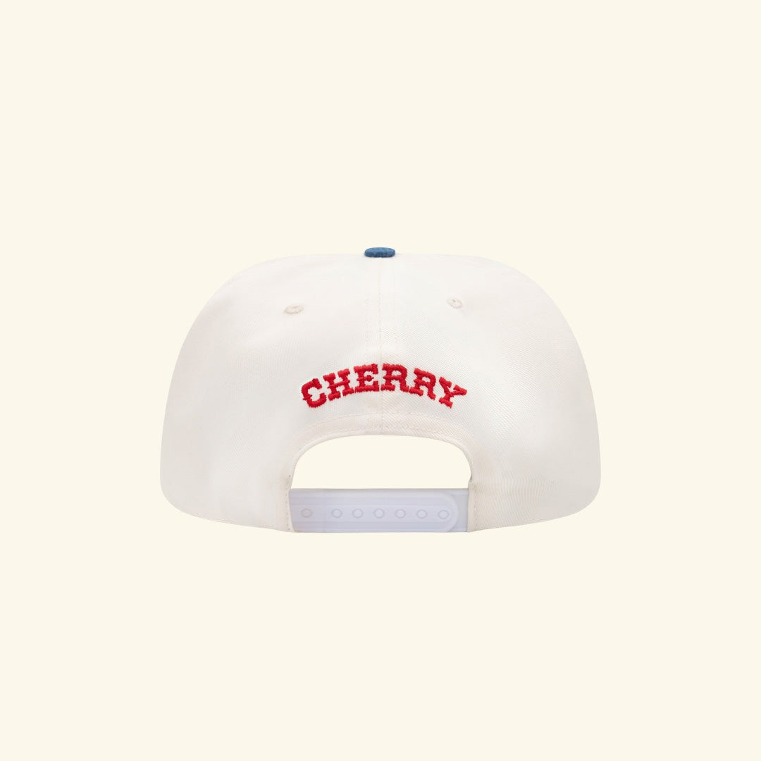 Five Star 5 Panel Hat (White/Denim)