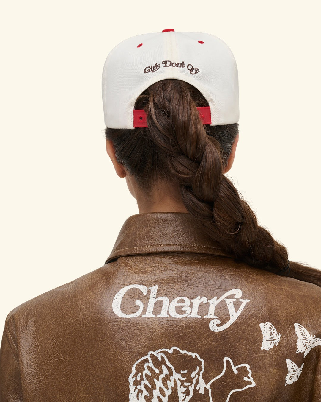 帽子 Girls Don't Cry CherryLA Angel Hat Cherry x GDC Angel Hat (White/Red) – CHERRY LA