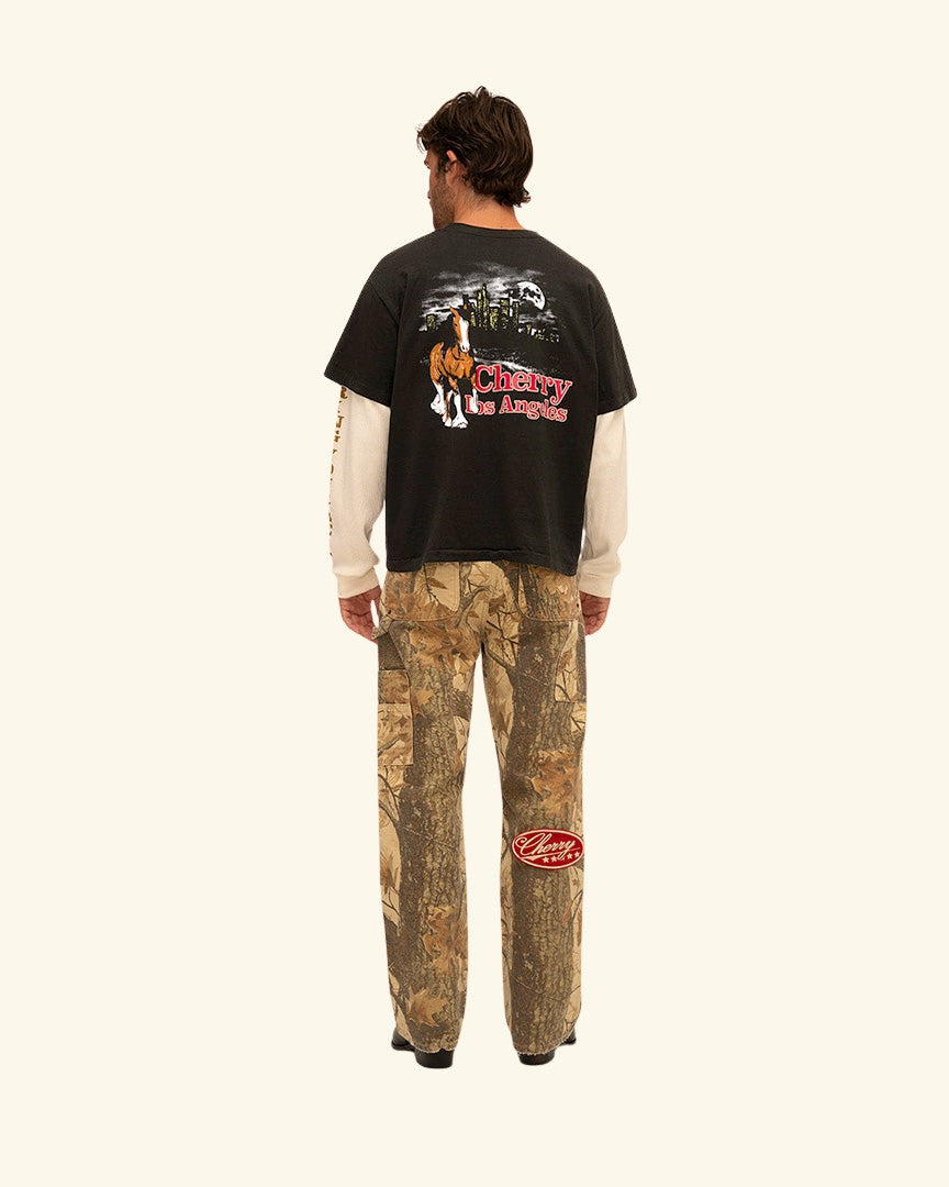 Urban Cowboy Boxy Pocket Thermal L/S Tee