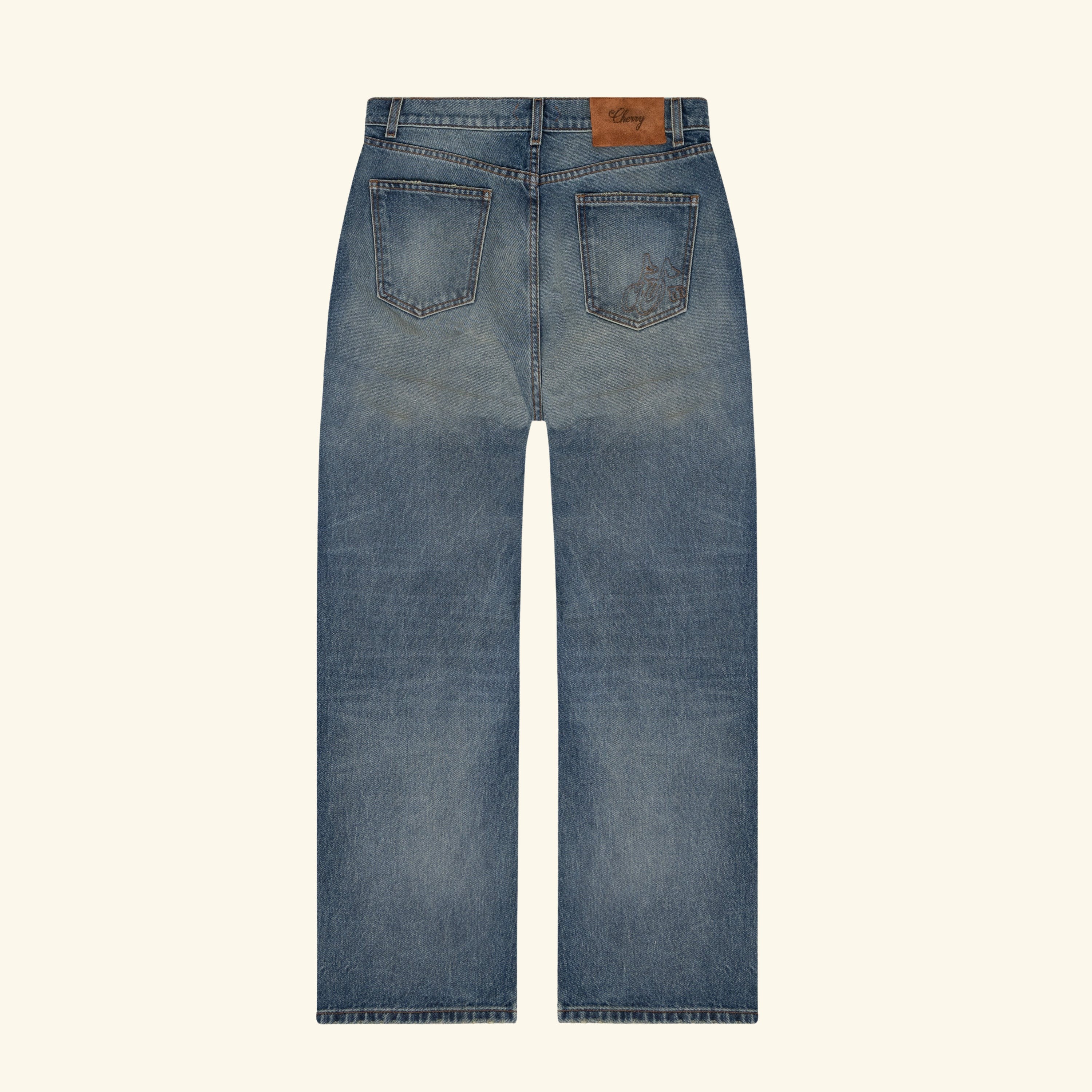 Railroad 5 Pocket Denim Jeans (Indigo) – CHERRY LA