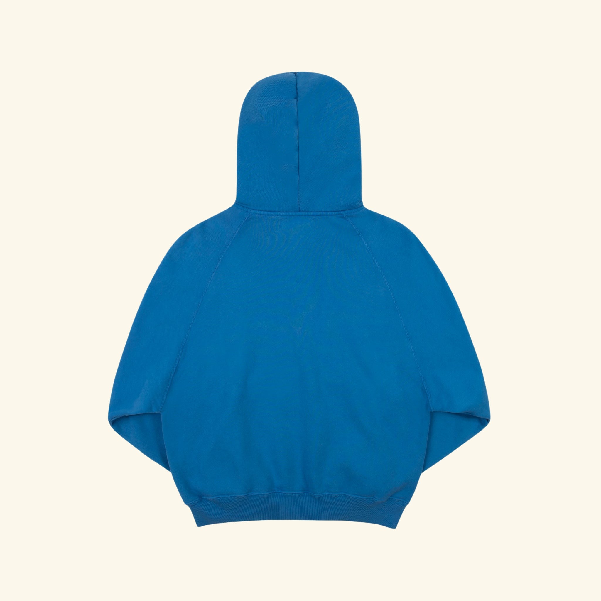 Raglan Zip Up Hoodie (River Blue)