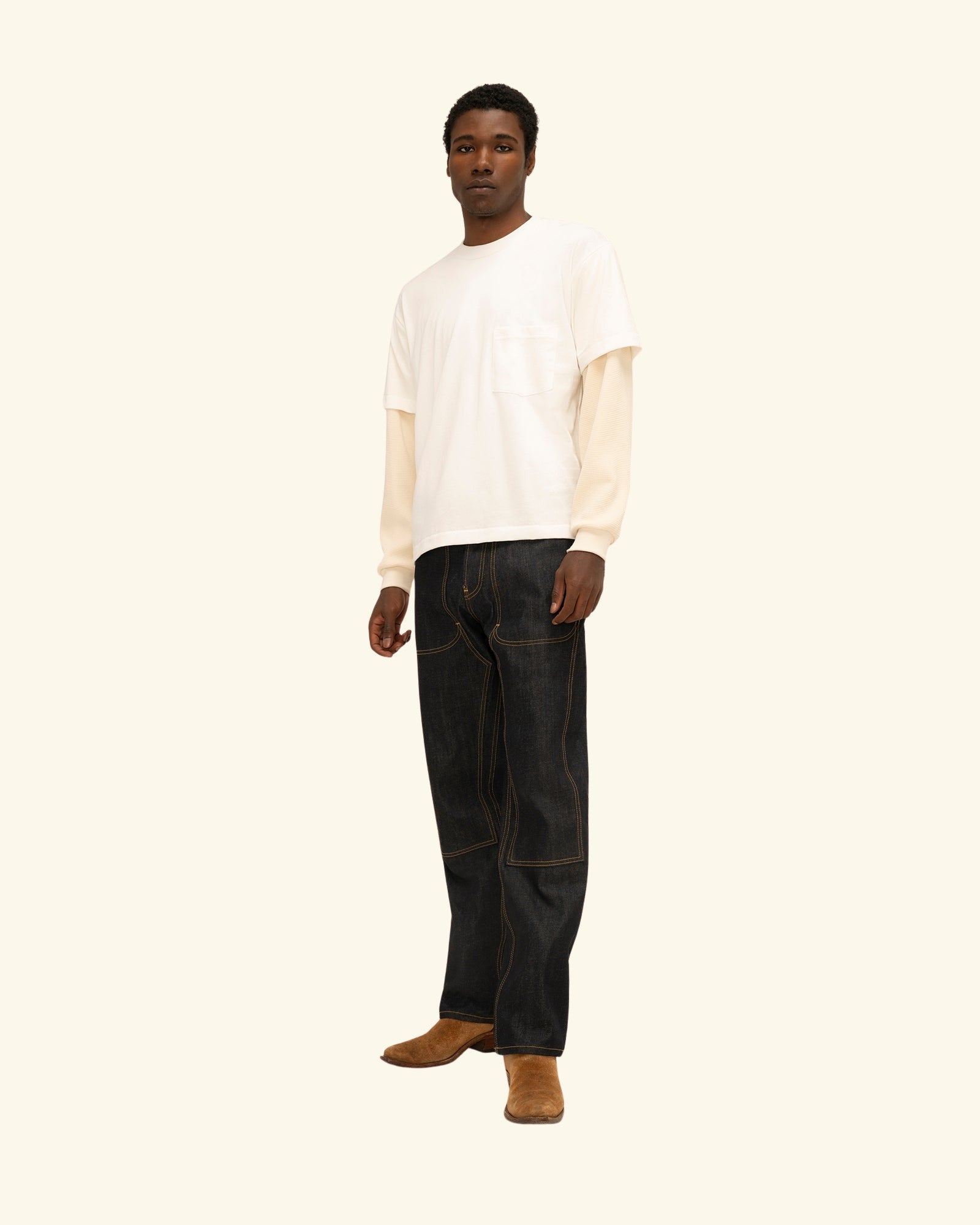 Truck Boxy Pocket Thermal L/S Tee – CHERRY LA