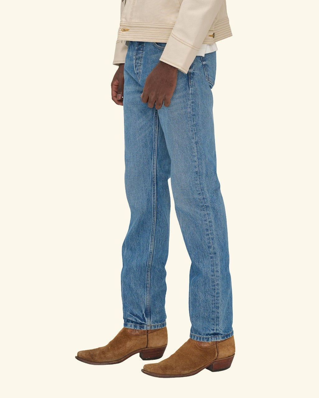 Straight Medium Cowboy Wash Jeans