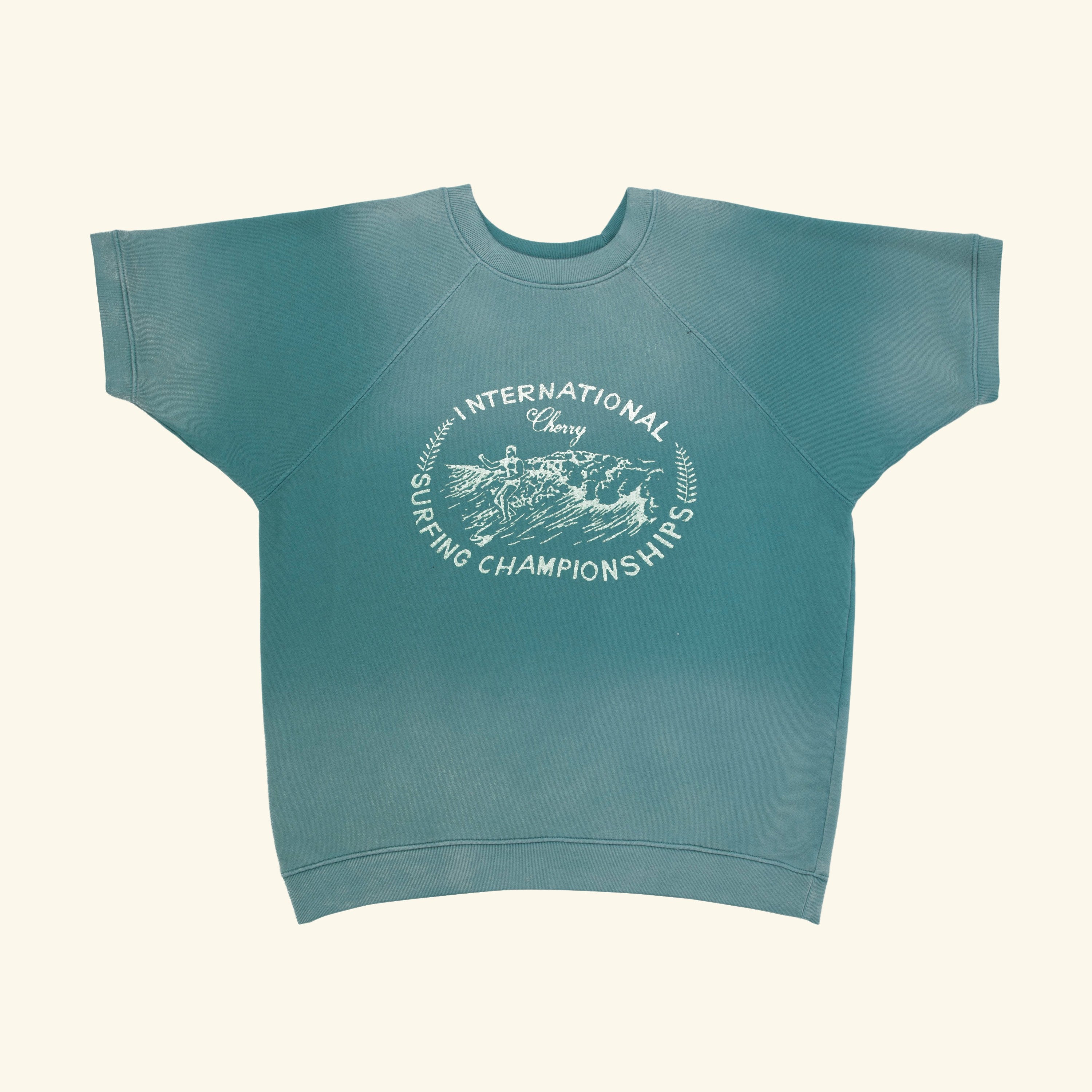 Championship Raglan Short Sleeve (Turquoise) – CHERRY LA