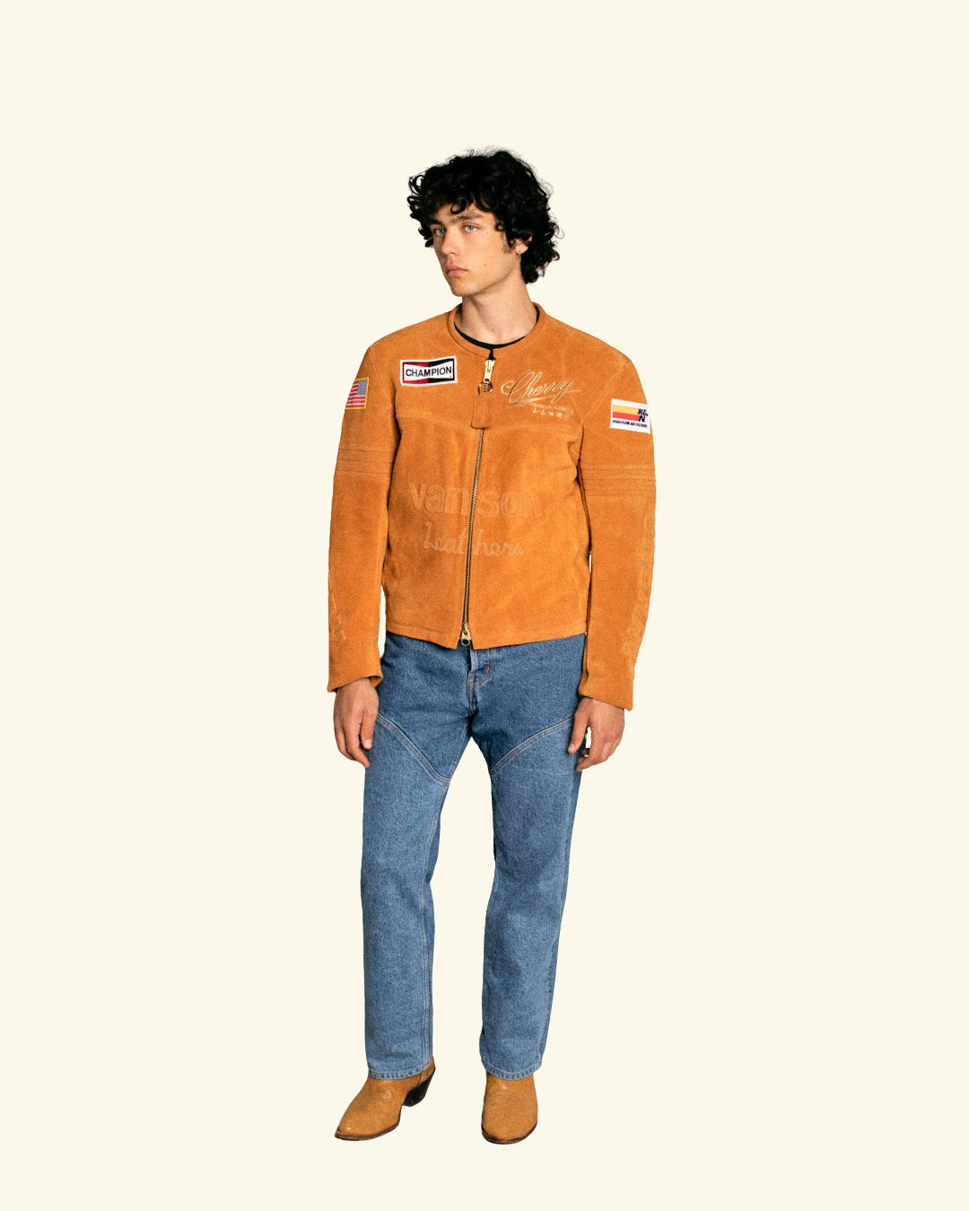 Cherry X Vanson Star Jacket (Suede)