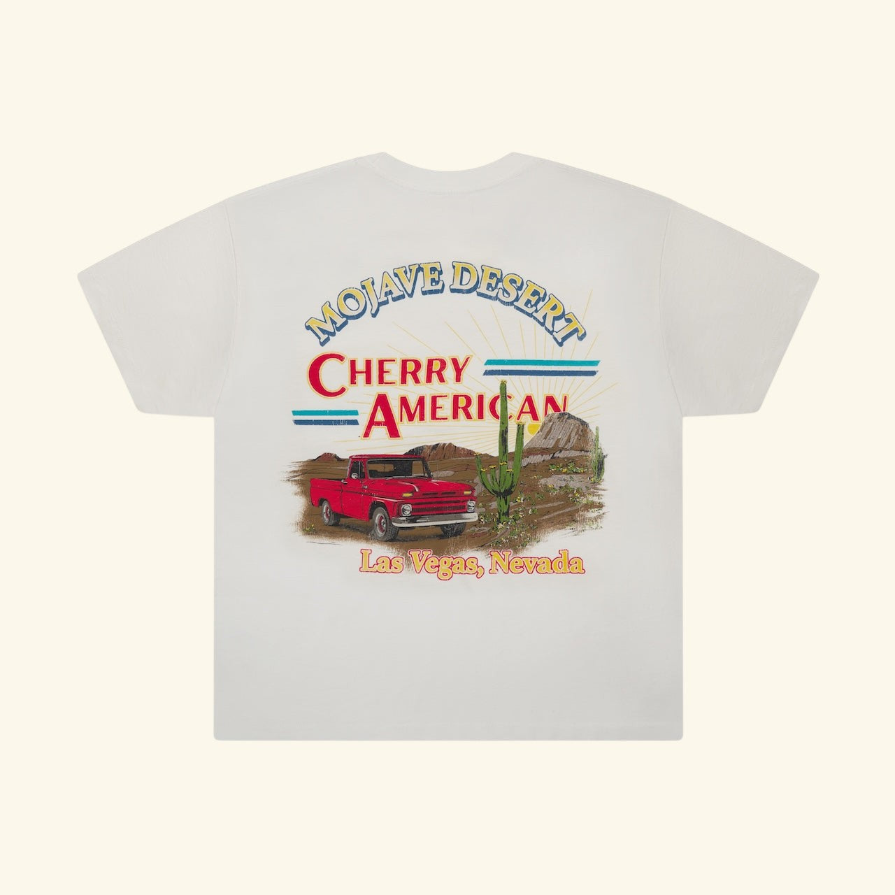 Mojave Desert Classic Pocket T-Shirt (Vintage White)