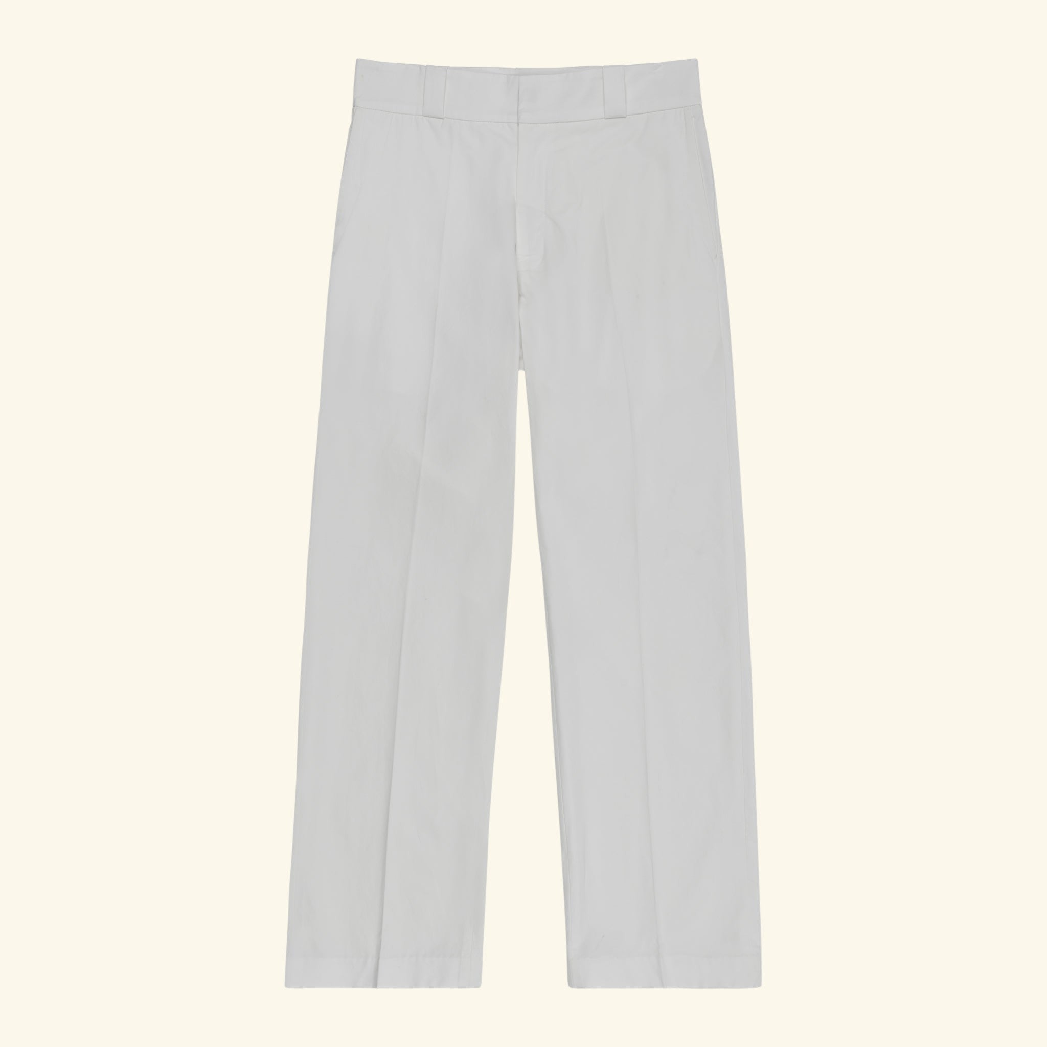 Western Chino Pants (White)