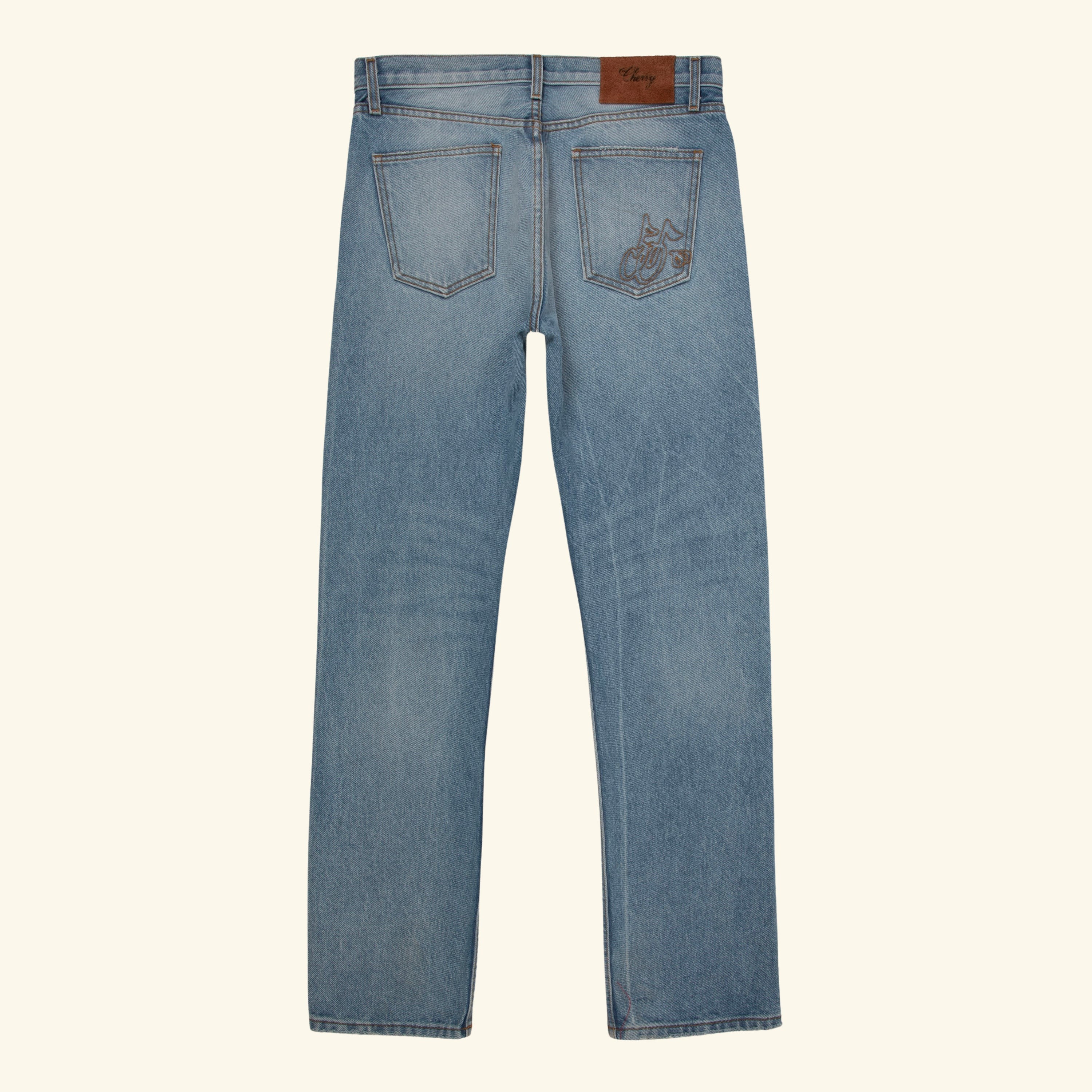 Straight Leg 5 Pocket Denim (Indigo)