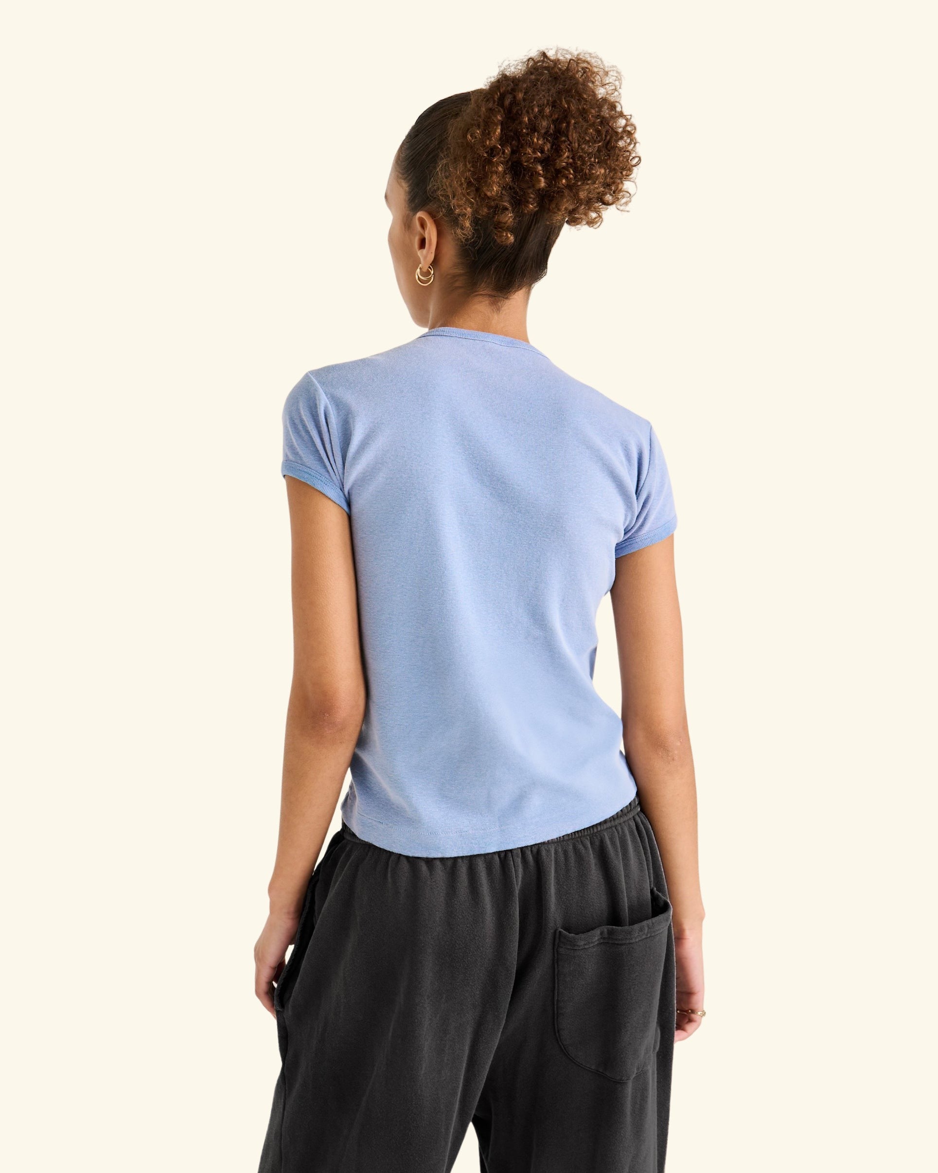 Gasoline Scoop Baby Tee