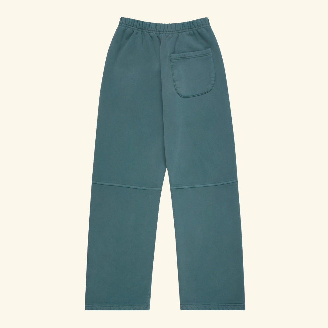 Chevron Patch Parachute Sweatpants