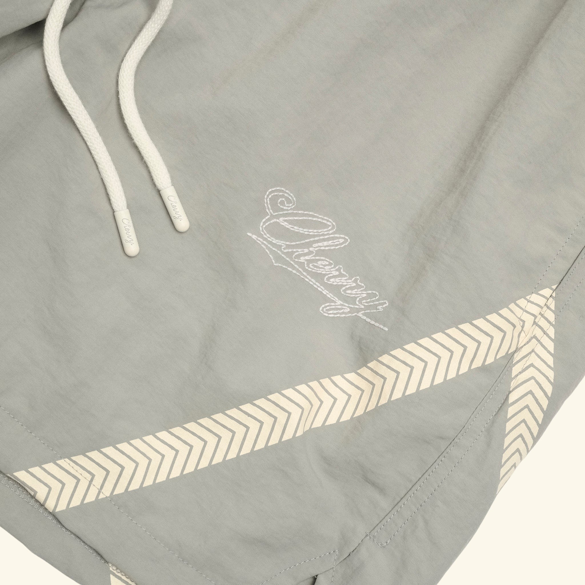 Nylon Running Short (Smoke)