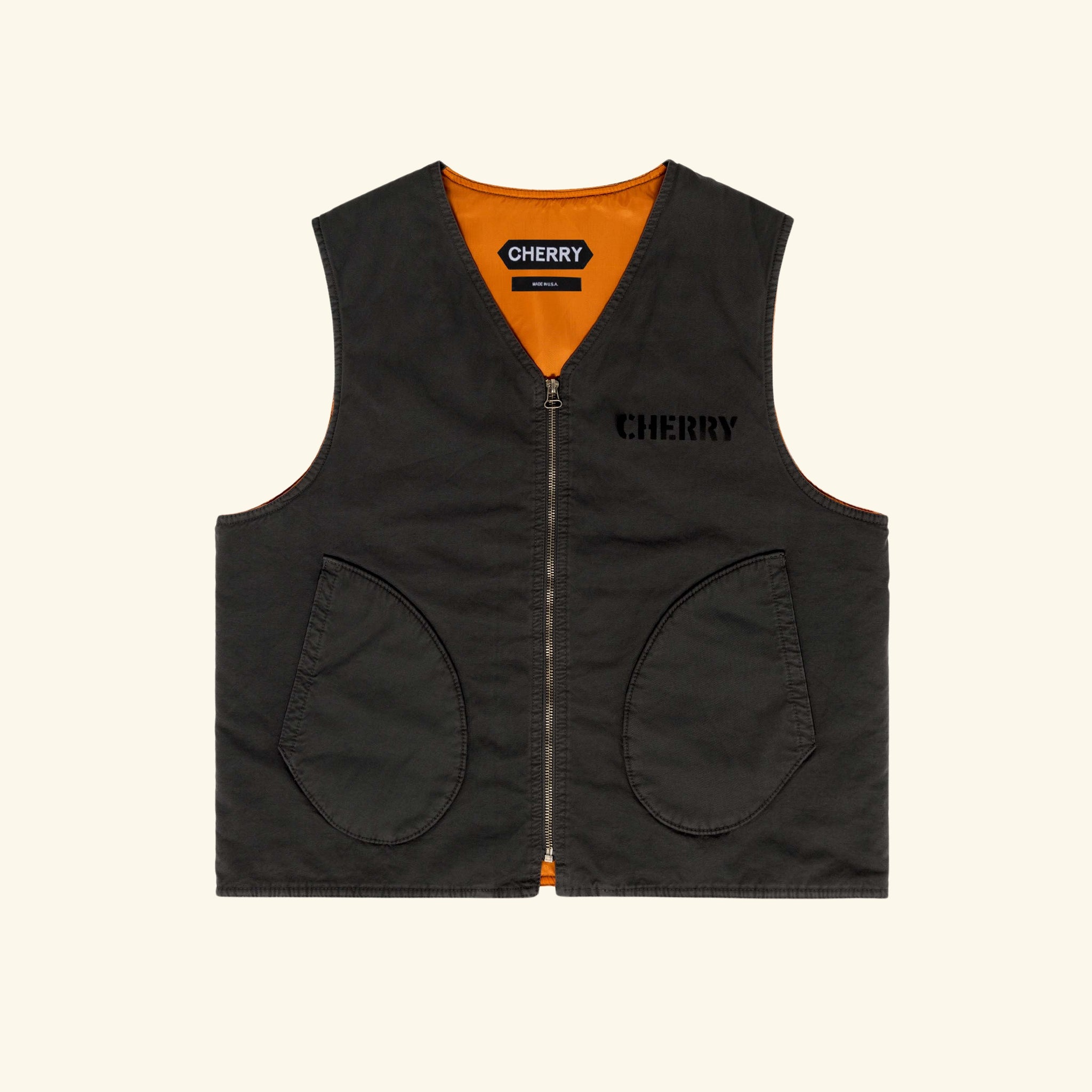 Deck Vest (Faded Black) – CHERRY LA