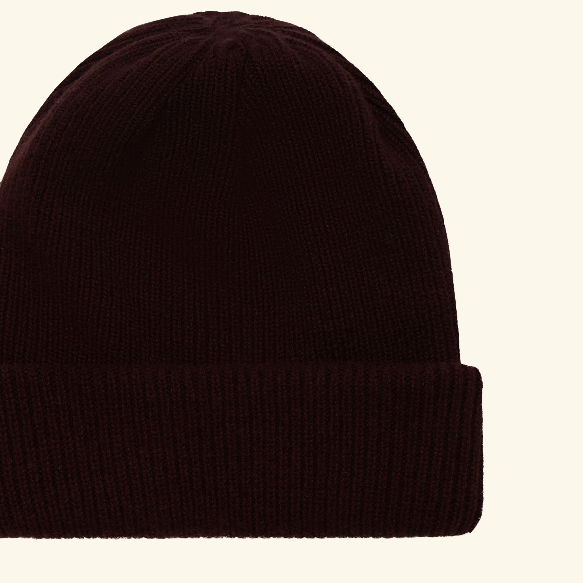 Cashmere Beanie (Brown)