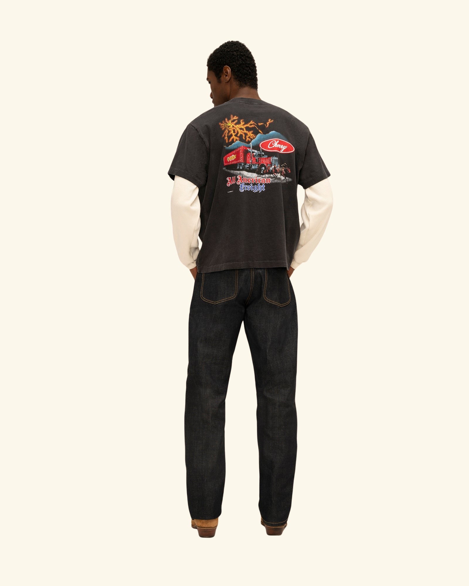 Truck Boxy Pocket Thermal L/S Tee