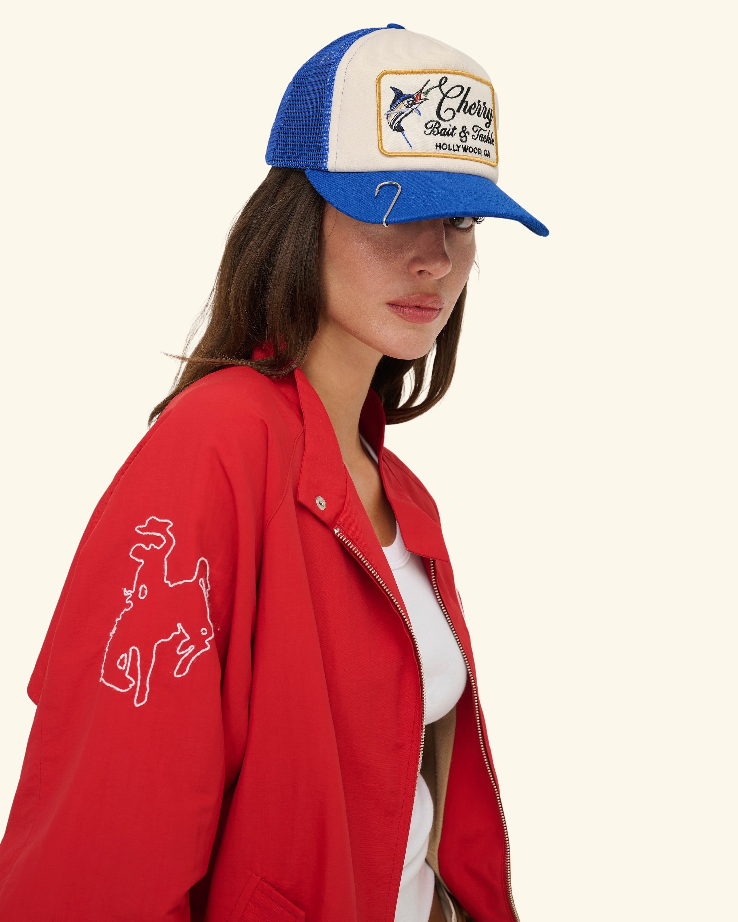 Marlin Foam Trucker Hat (Royal Blue)
