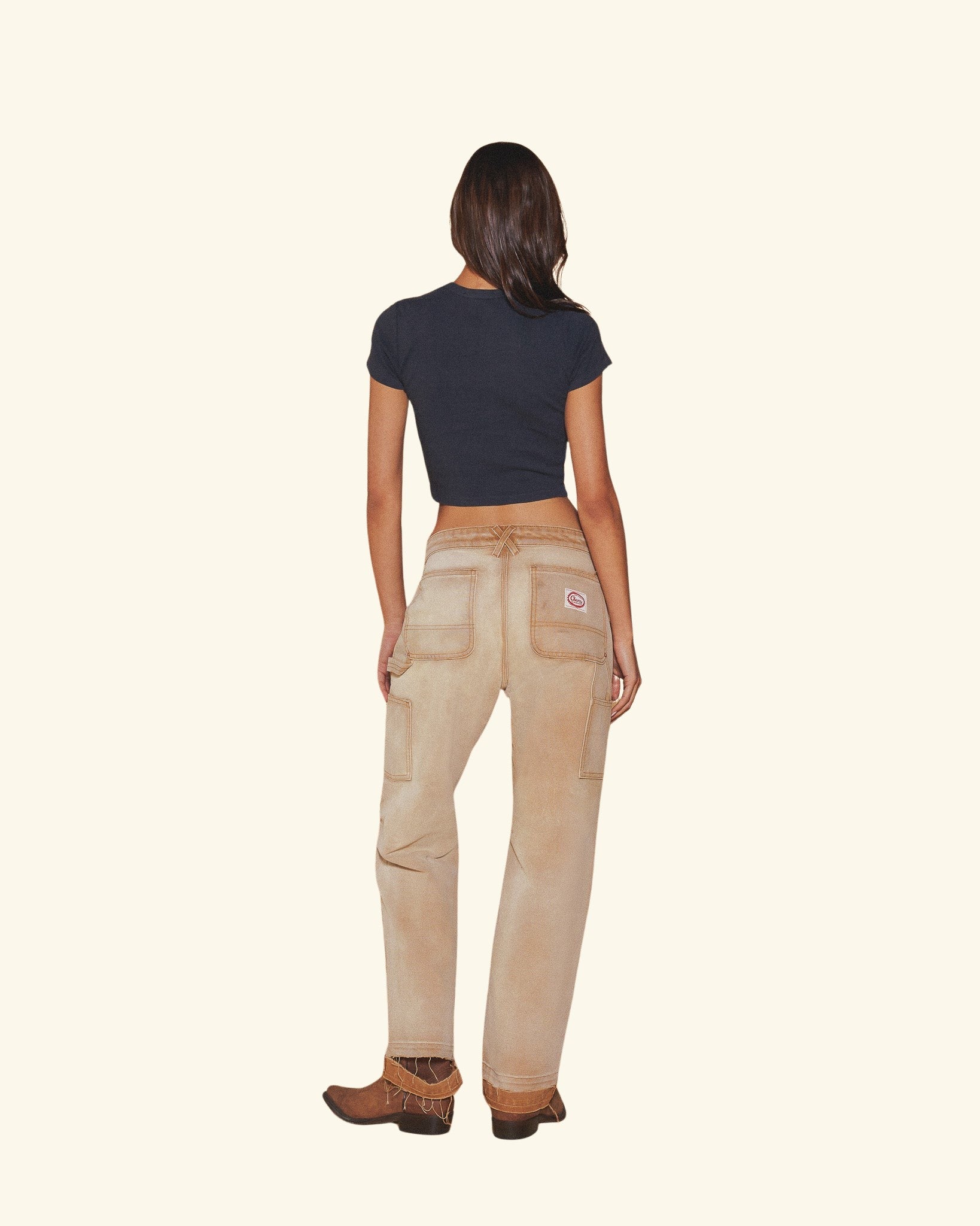 Sun-Faded Painter Pants (Tan)