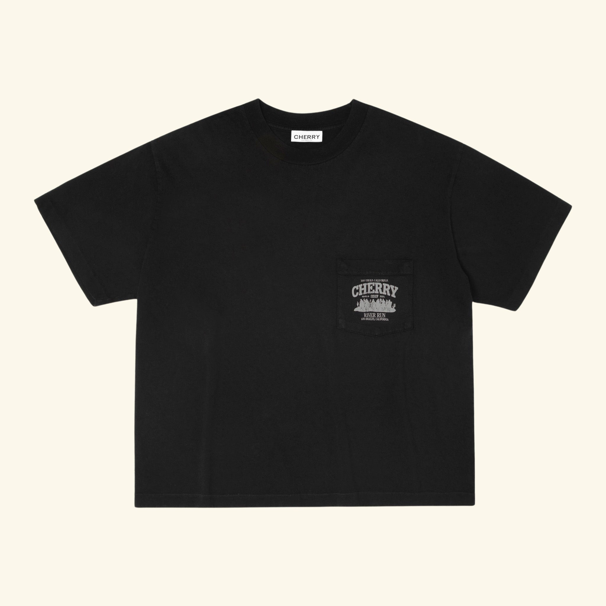 River Run Boxy Pocket Tee