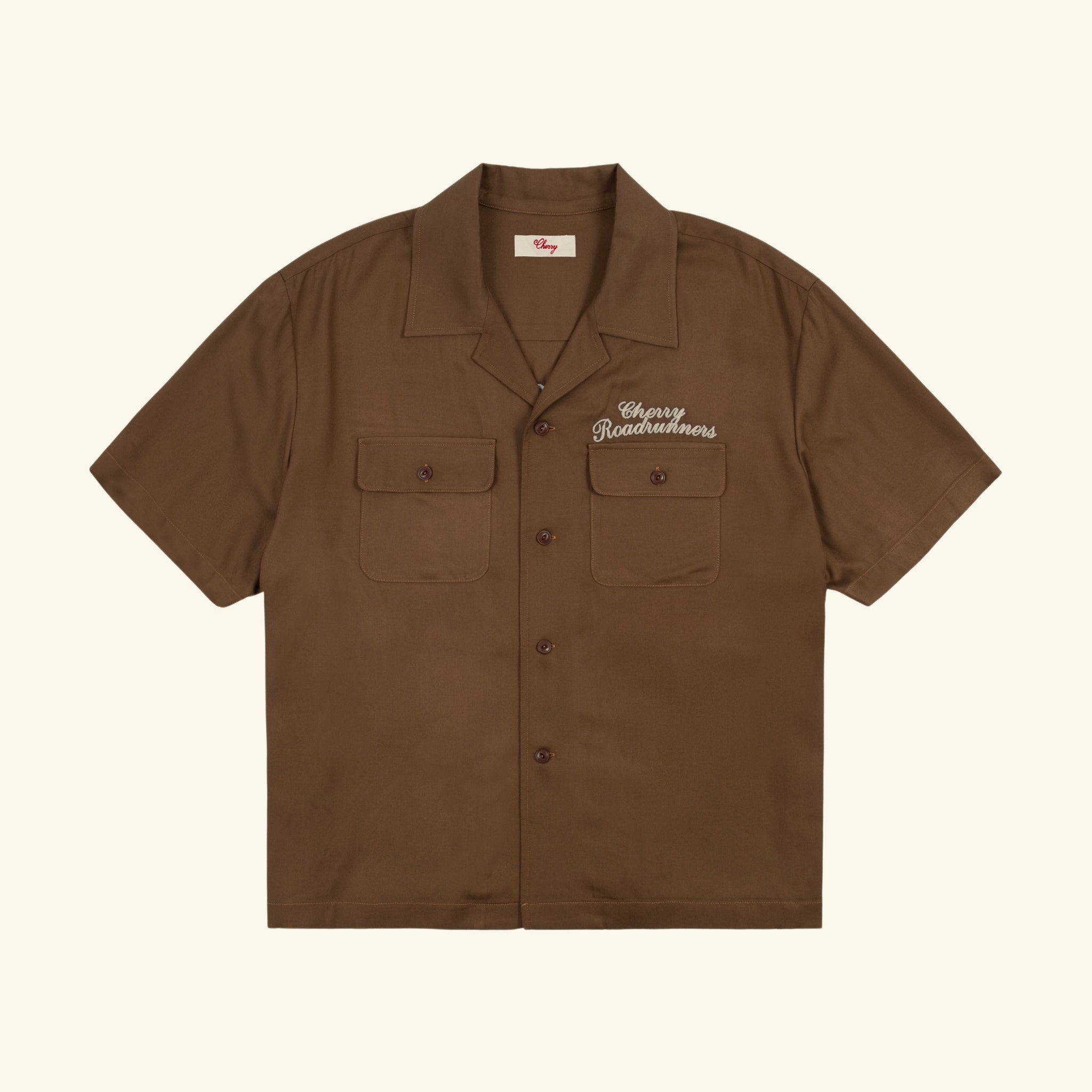 Roadrunner Bowling Shirt (Nutmeg)