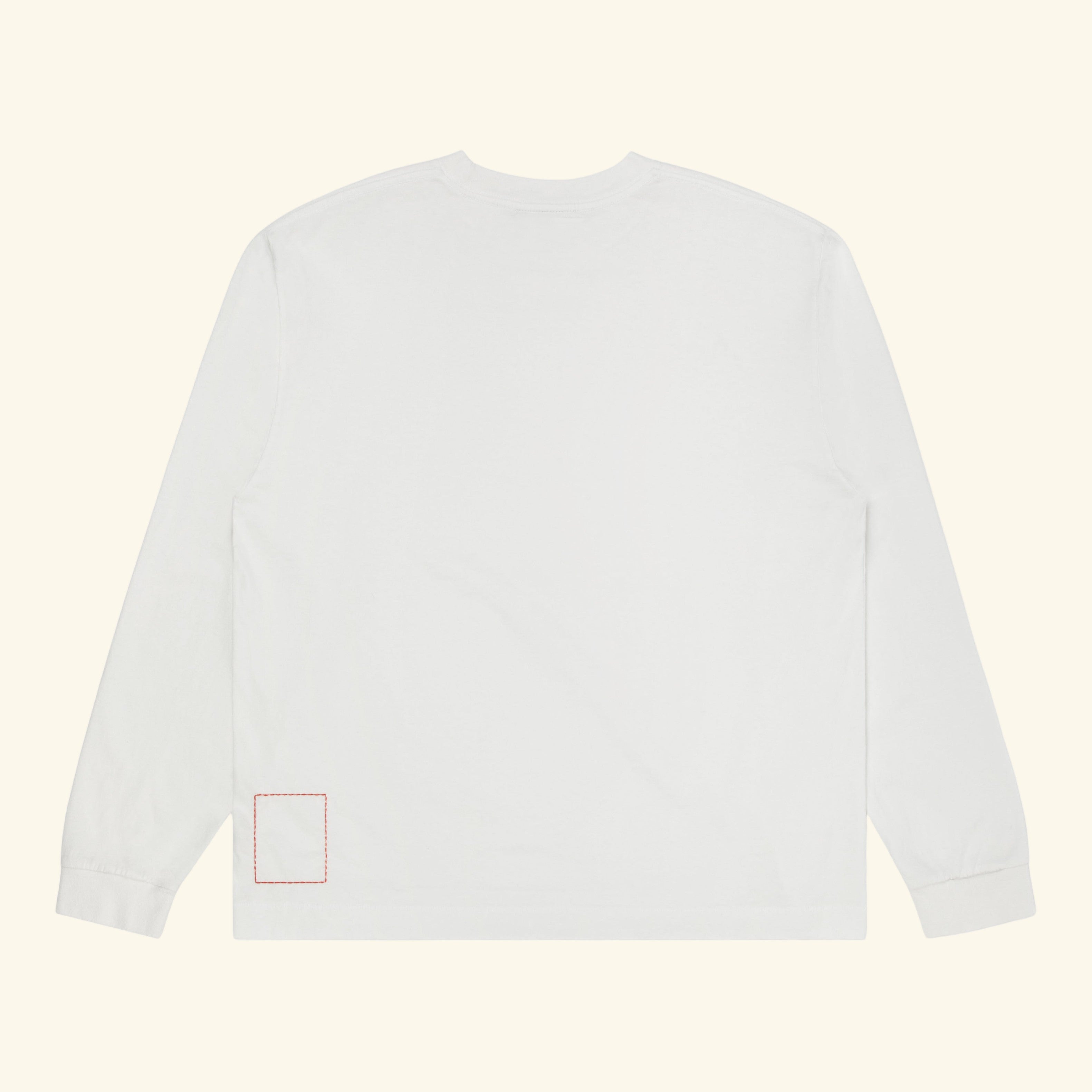 Basic L/S T-Shirt (Vintage White) – CHERRY LA
