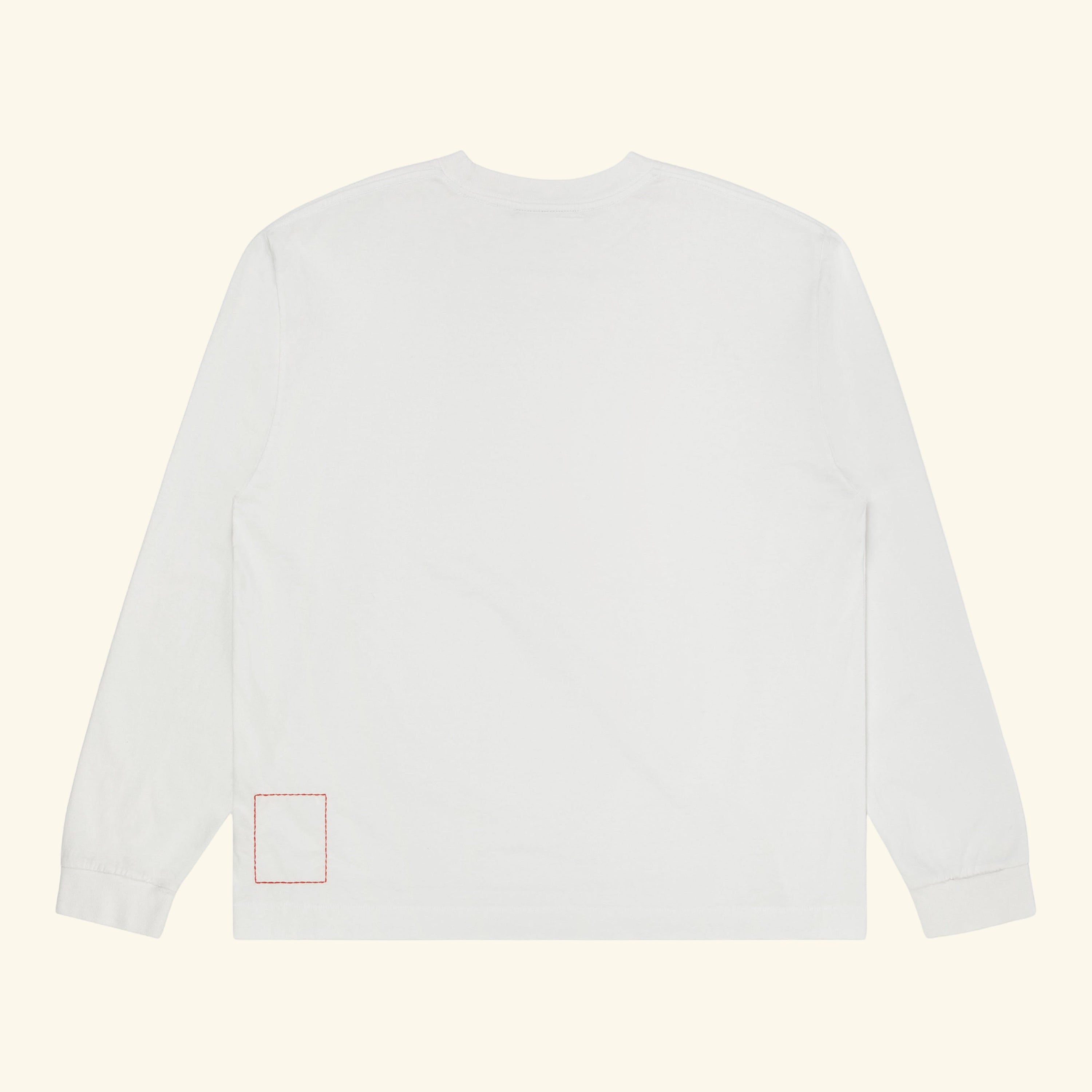 Basic L/S T-Shirt (Vintage White)