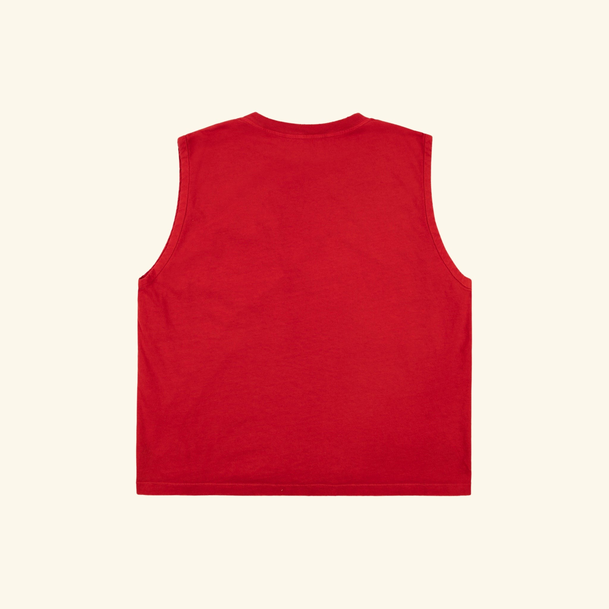 Chevron Logo Pocket Running Shirt (Cherry Red)