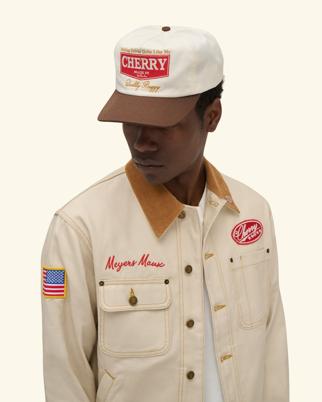 Quality Buggy 5 Panel Hat (Natural)